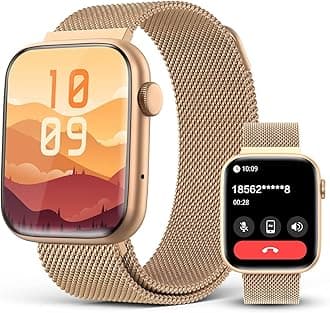 2025 Smart watches for Women with Blood Pressure Monitor, 1.9" AMOLED DA GPT AI Voice Smartwatch, 24/7 Heart Rate Stress Sleep Monitor,123 Sports Modes, IP68 Waterproof Fitness Tracker for Android iOS