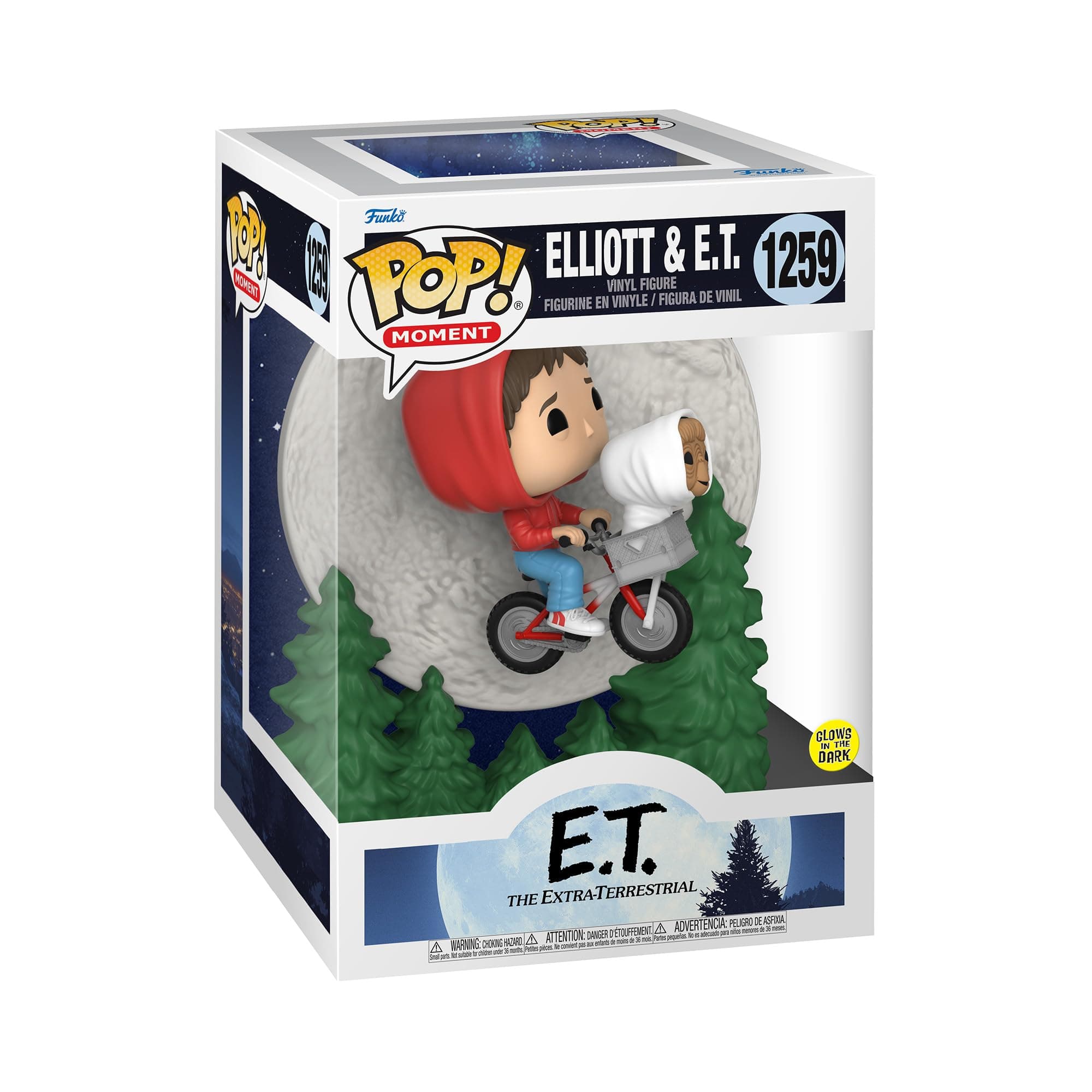 Pop Moment! Movies: ET- Elliott and ET Flying(GW), Collectible Action Vinyl Figure - 50769
