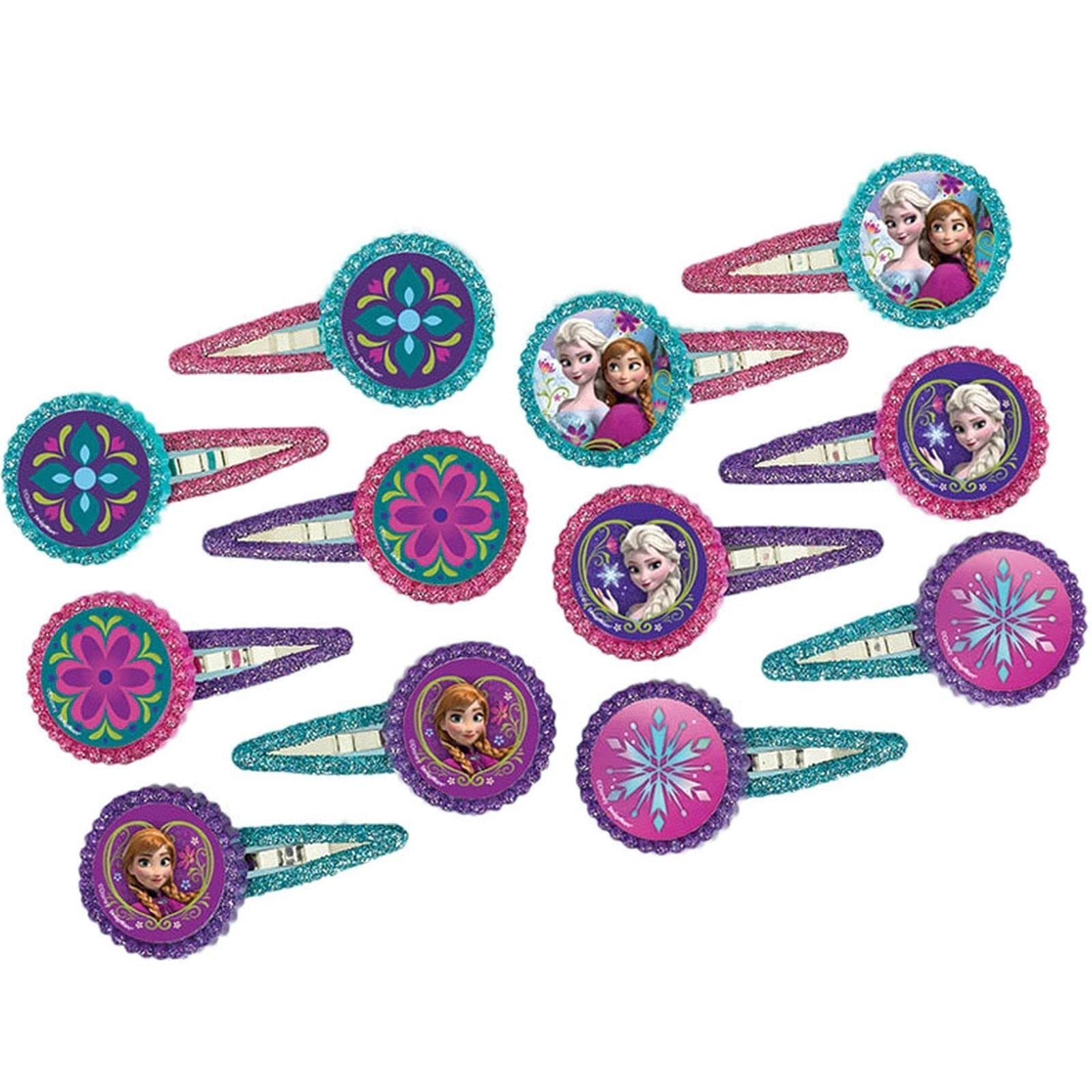 Disney Frozen Party Hair Clips 12 Count