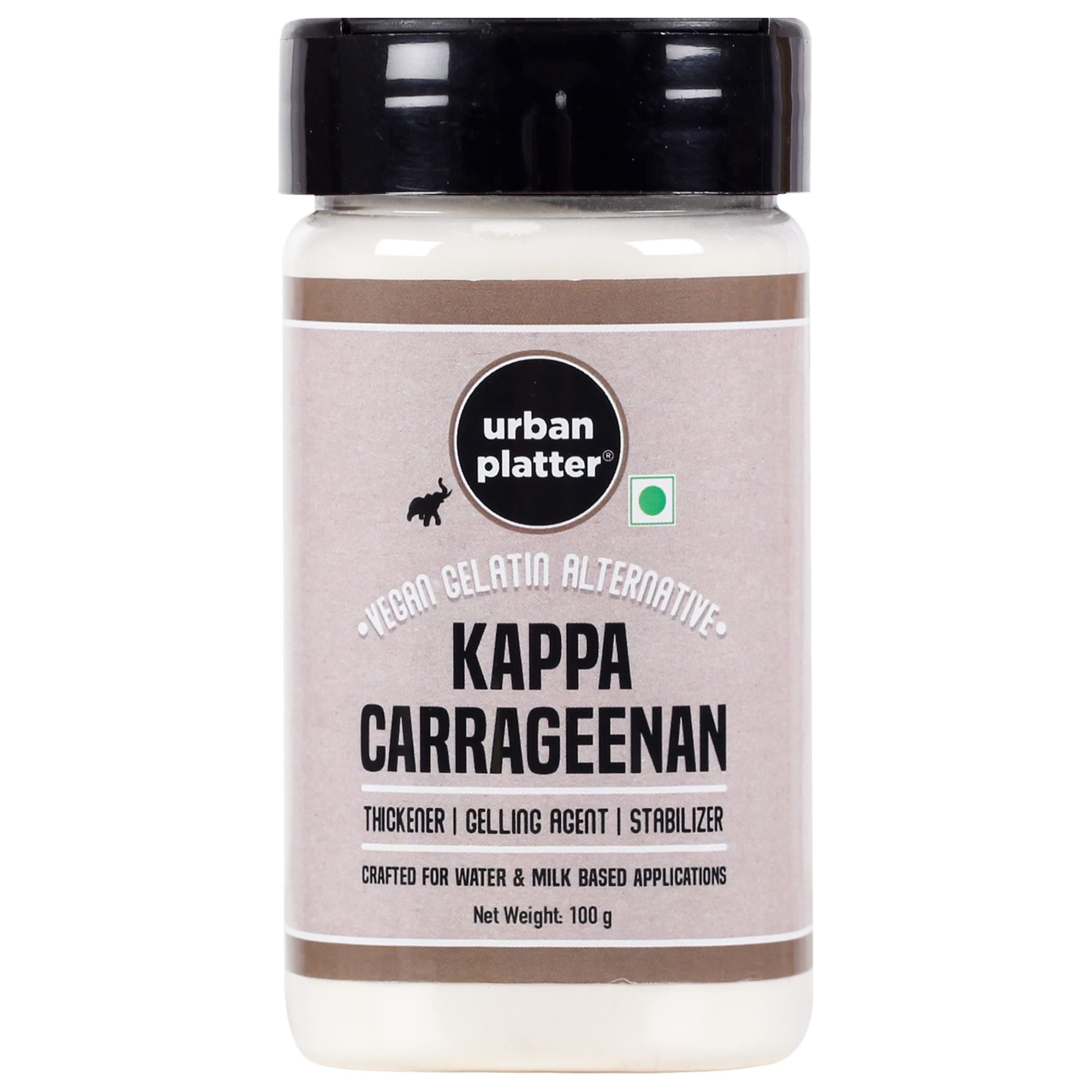 Kappa Carrageenan 100G / 3.5Oz [Made For Milk-Based Water-Based Applications]