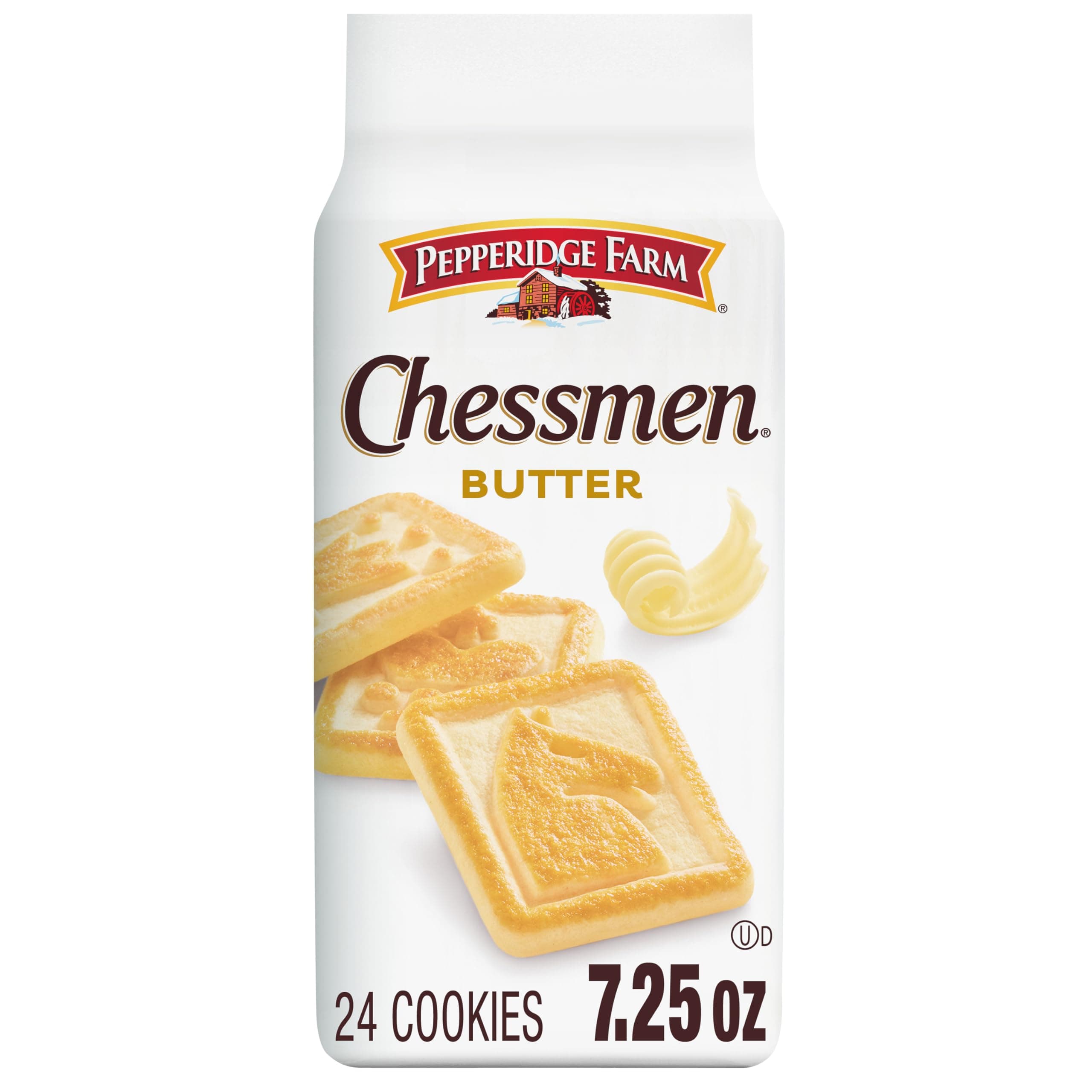 Chessmen Butter Cookies, 7.25 oz. Bag (Packaging may vary)