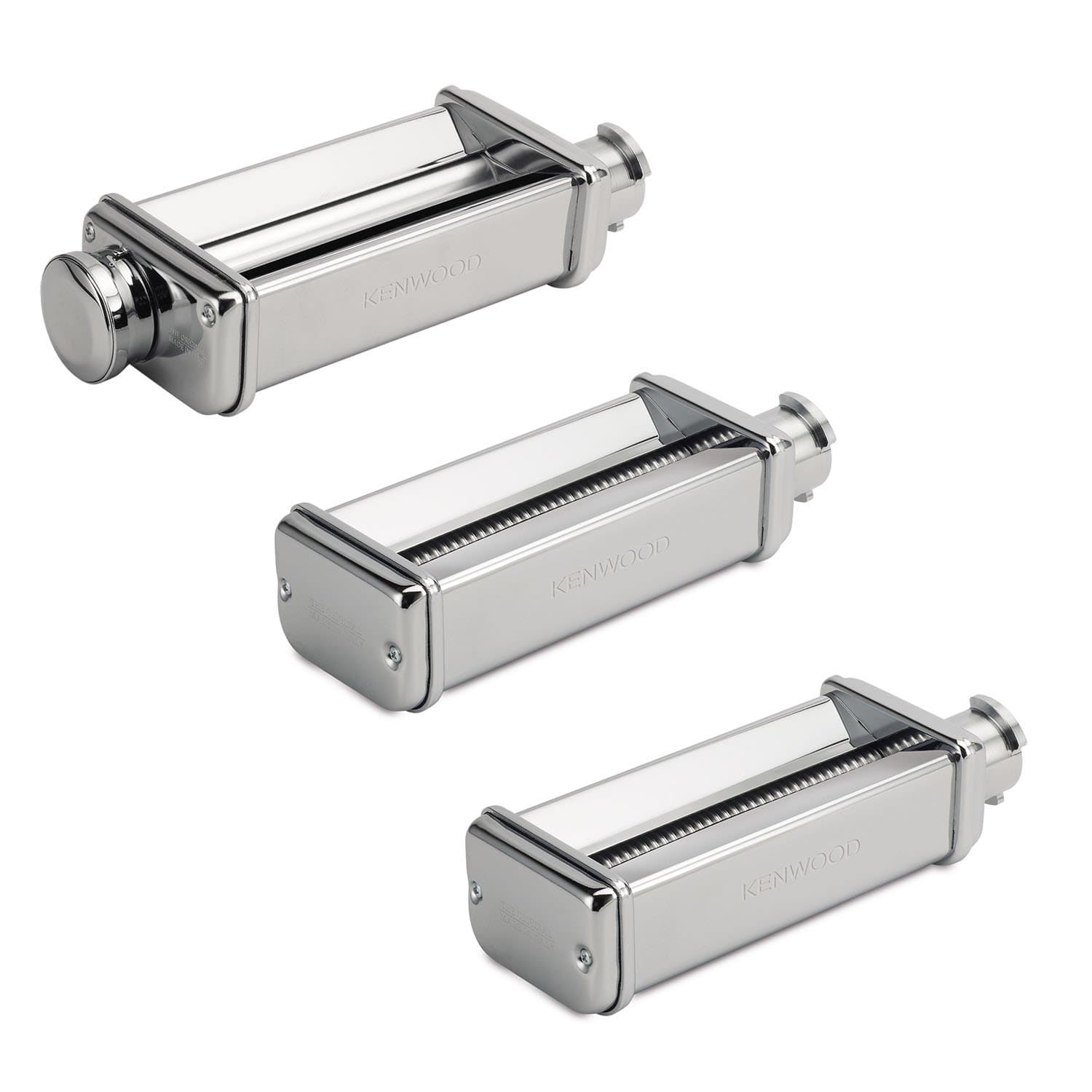 MAX980ME Pasta Food Processor Accessories, 18/8 Stainless Steel, Silver