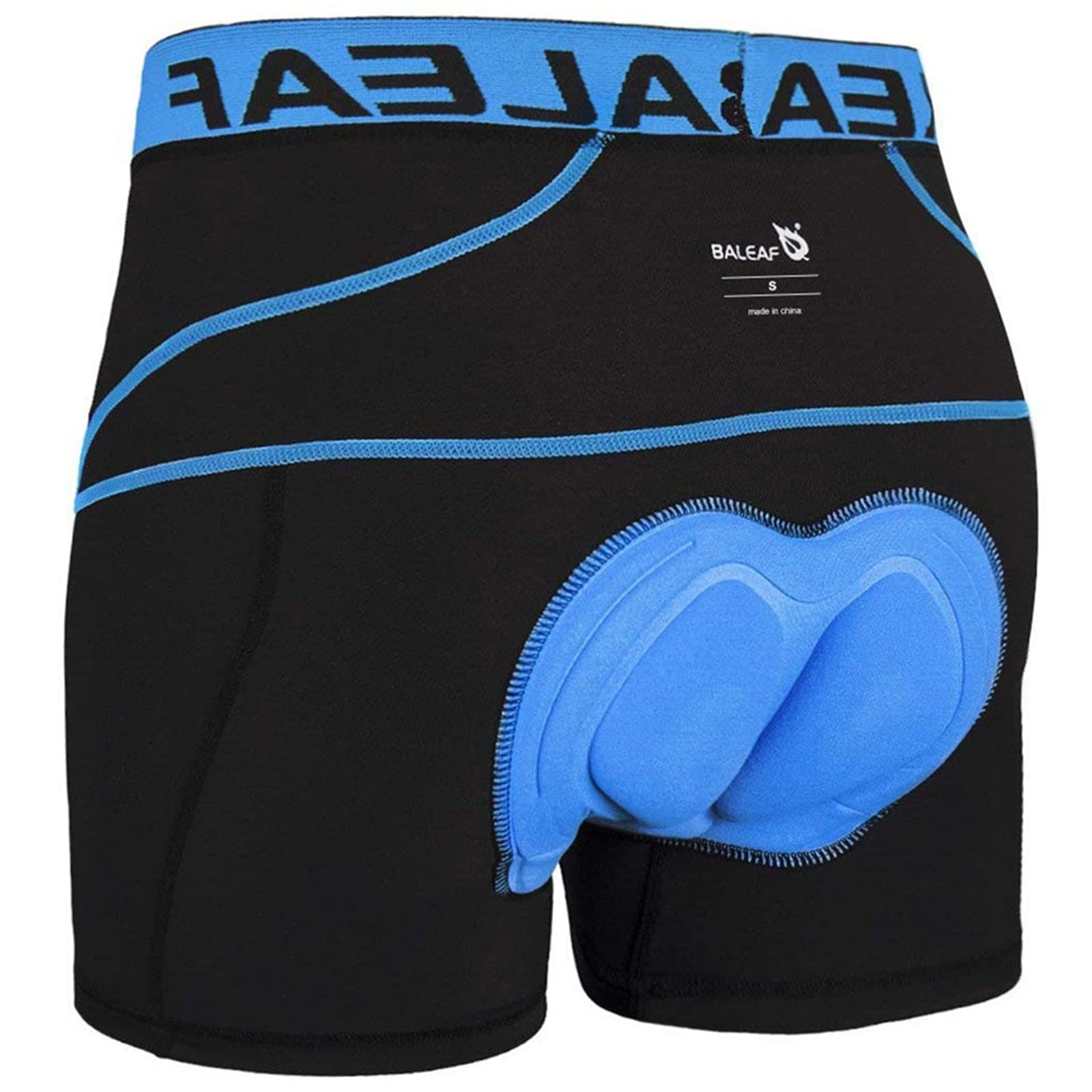 baleaf Cycling Shorts Mens Padded Undershorts Bike Short Mountain MTB Liner Riding Breathable Bicycle Underwear