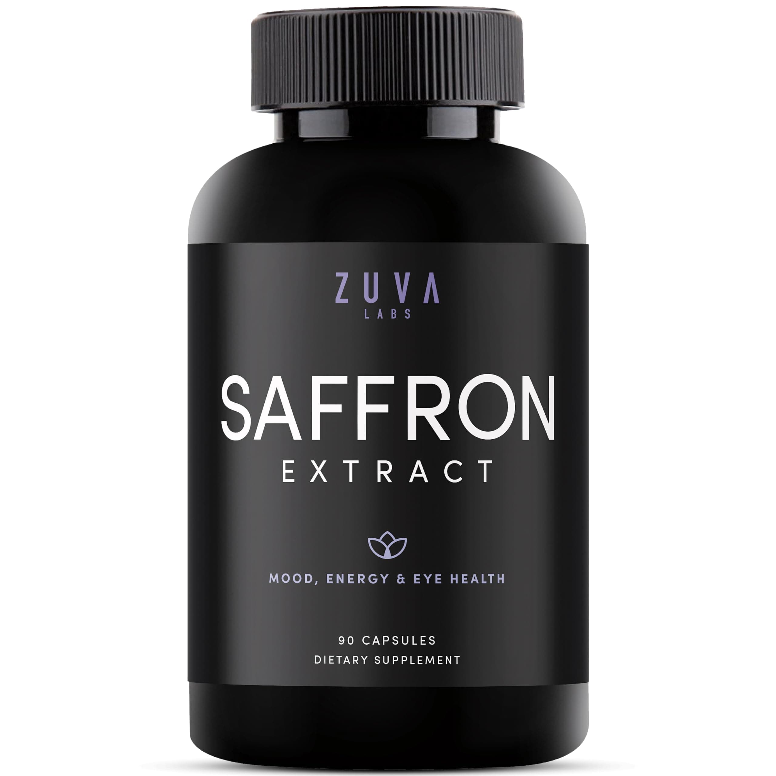 Ultra6 Saffron Supplements - 100% Pure Saffron Extract Capsules and Mood Enhancer for Women and Men - Natural Supplement for Eye Health (90 Servings)