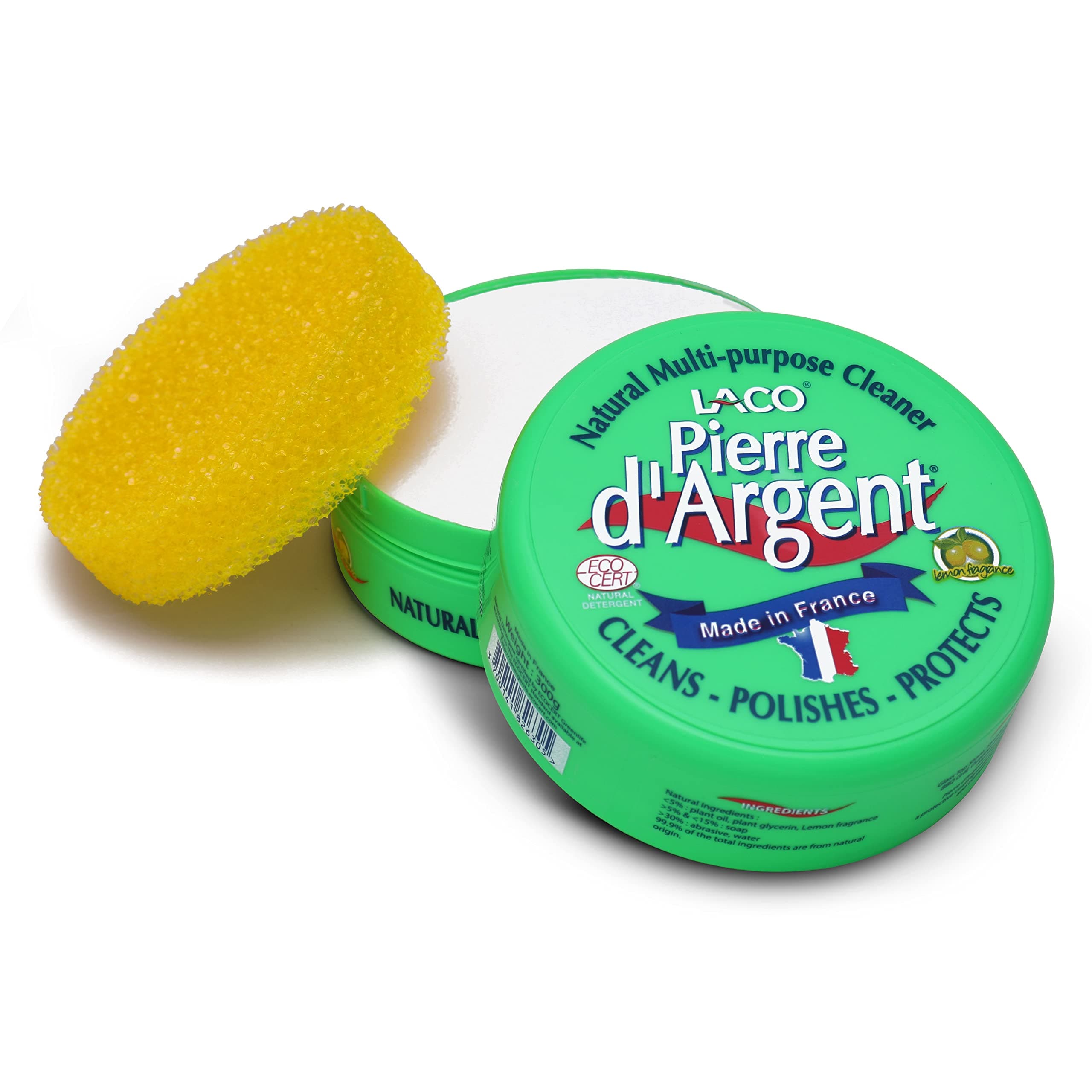 Laco Pierre d'Argent 300g Universal Cleaner Natural cleaning product All Purpose Environmentally-friendly polishes and protects any surface