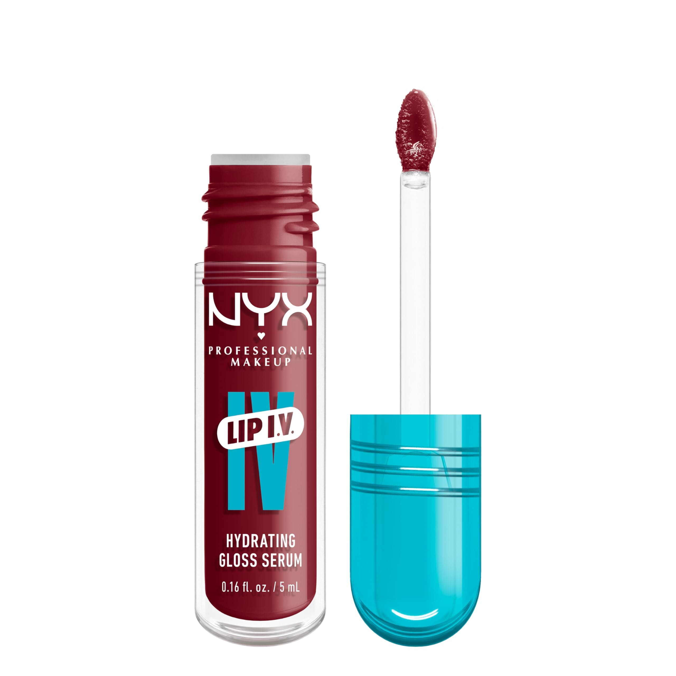 Lip IV Hydrating Glossy Lip Stain with 12HR Hydration - Blush Rush (Pink)