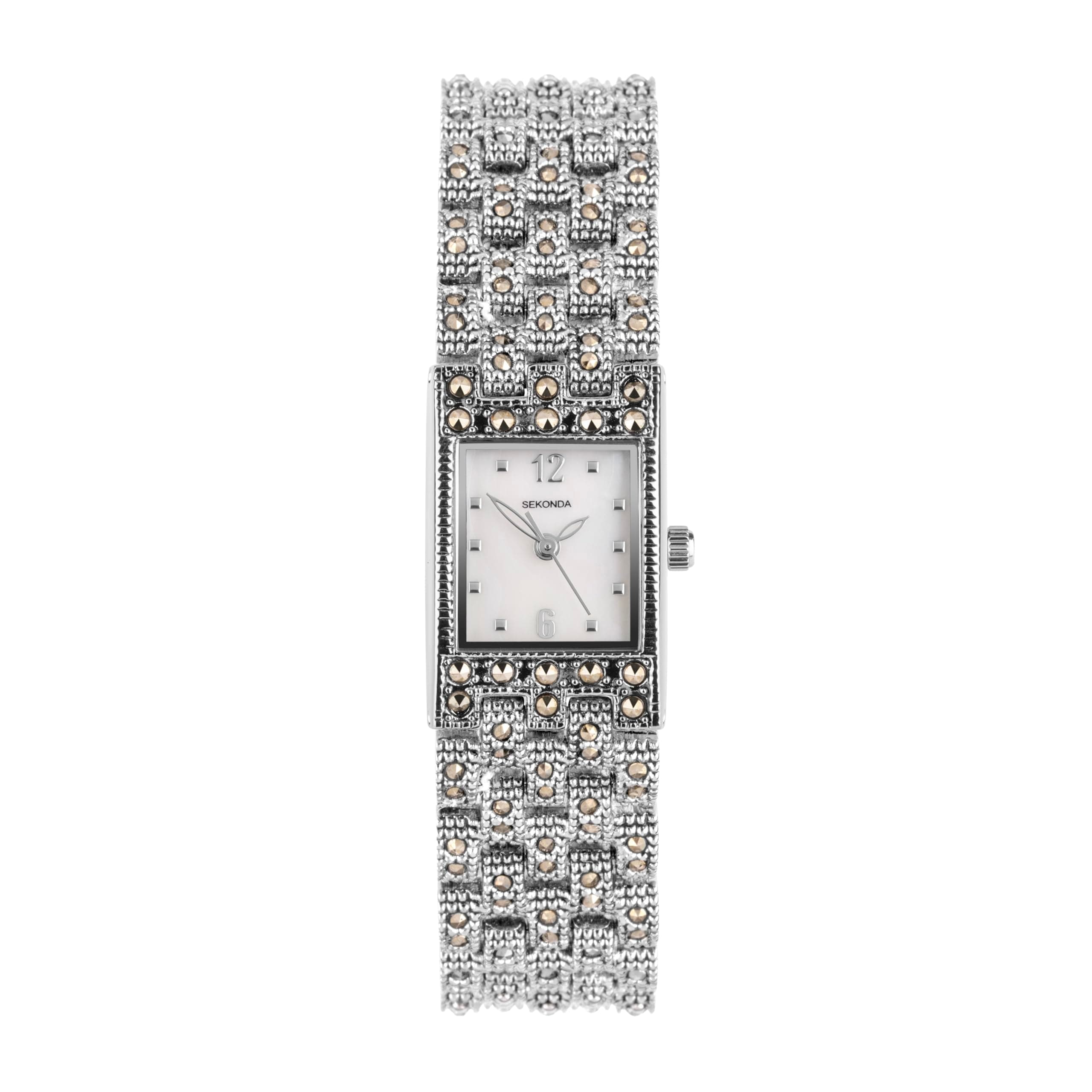 Sekonda 4880 - Watch for Women, White/Dark Grey Heather, 4880-AMZUK