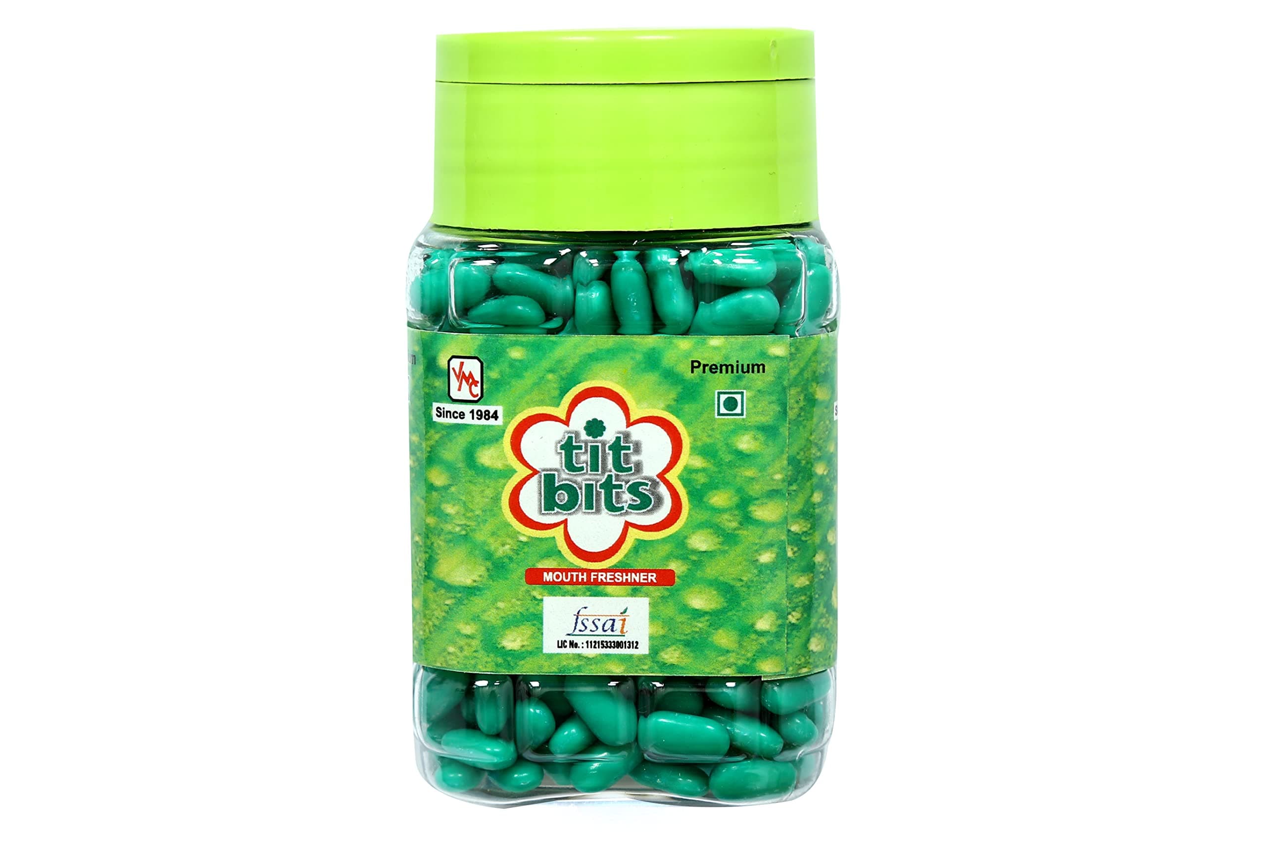 - Titbits Freshburst Hygiene Digestive Mouth Freshener Family Pack - Pack of 3 - Paan Flavor - (450 gram)