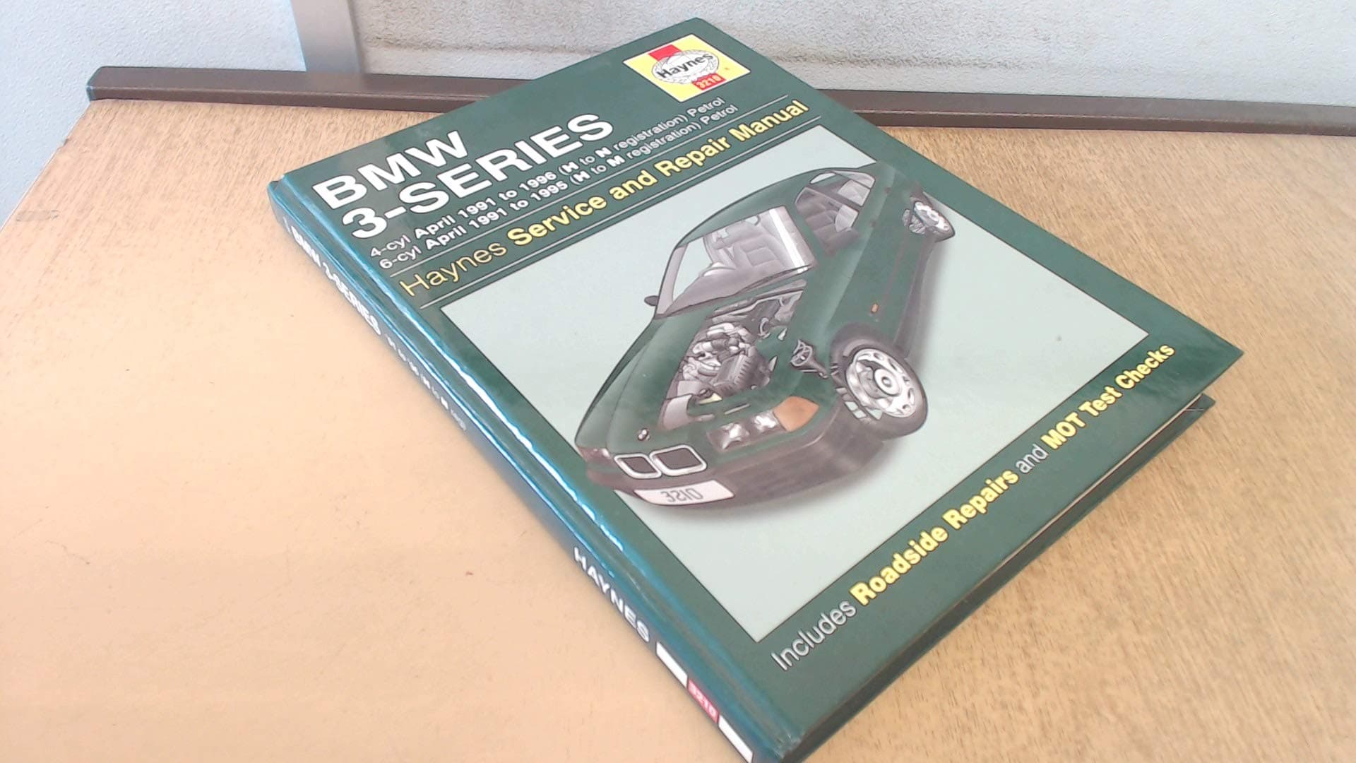 BMW 3-Series (91-96) Service and Repair Manual: 3210 (Haynes Service and Repair Manuals) Hardcover – 29 May 1996