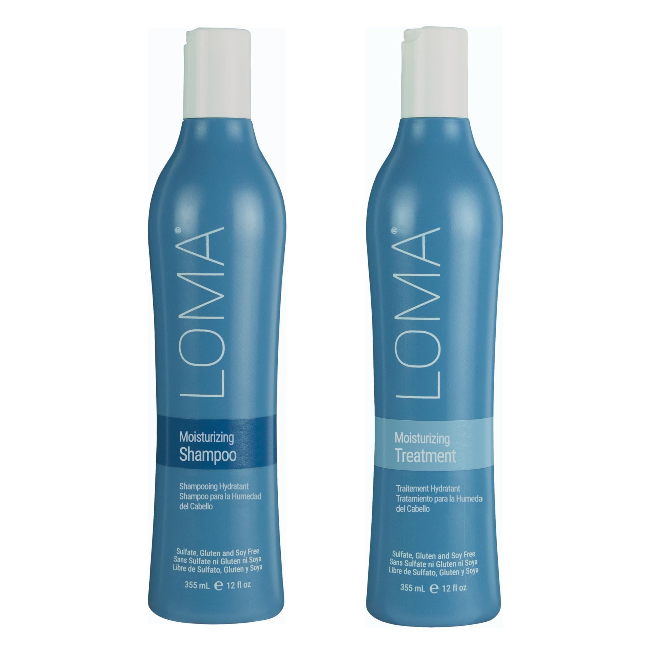 Hair Care Moisturizing Shampoo & Treatment Duo, 12 Fl Oz each