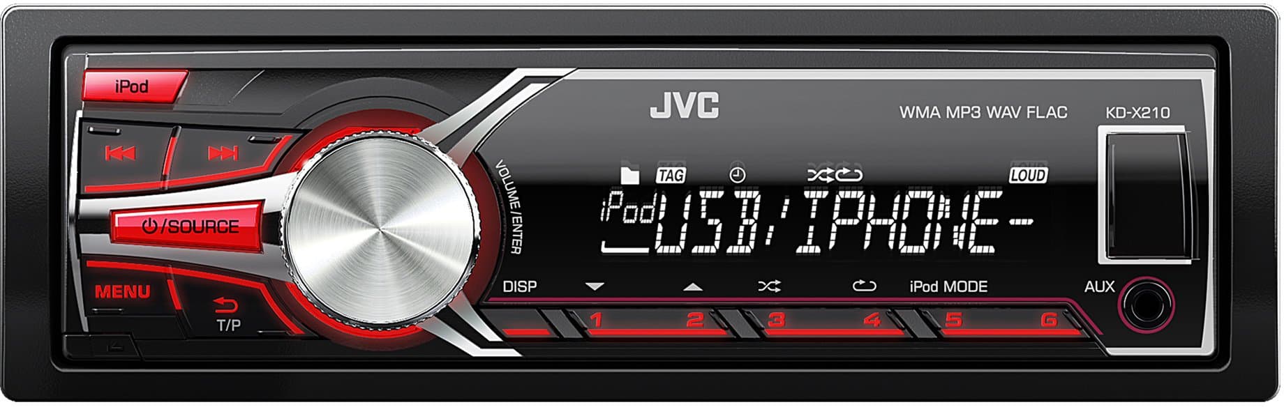 JVC KD-X210 MP3 Car Stereo