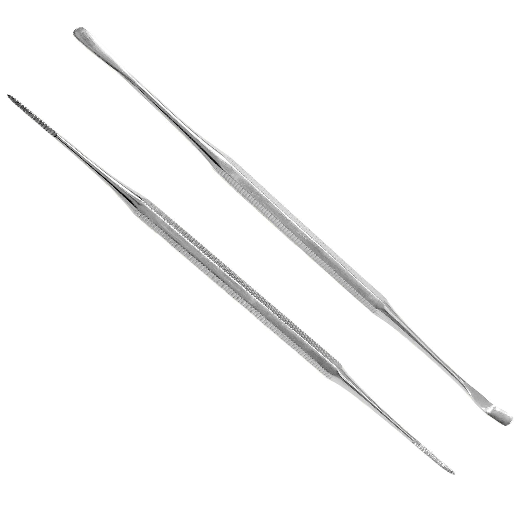 Kohm KP 7100 Ingrown Toenail File And Lifter Set With Instruction Guide. Premium Grade Stainless Steel