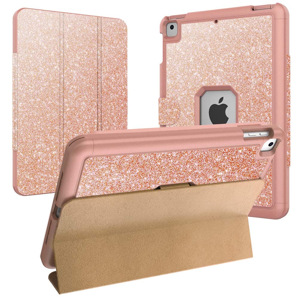 iPad Pro 12.9 inch Case 6th 2022 2021 5th Generation iPad Pro 12.9 Inch 2020 4th Gen with Screen Protector Pencil Holder Kids Shockproof Rugged Silicone Cover 360 Stand Hand Strap Green1