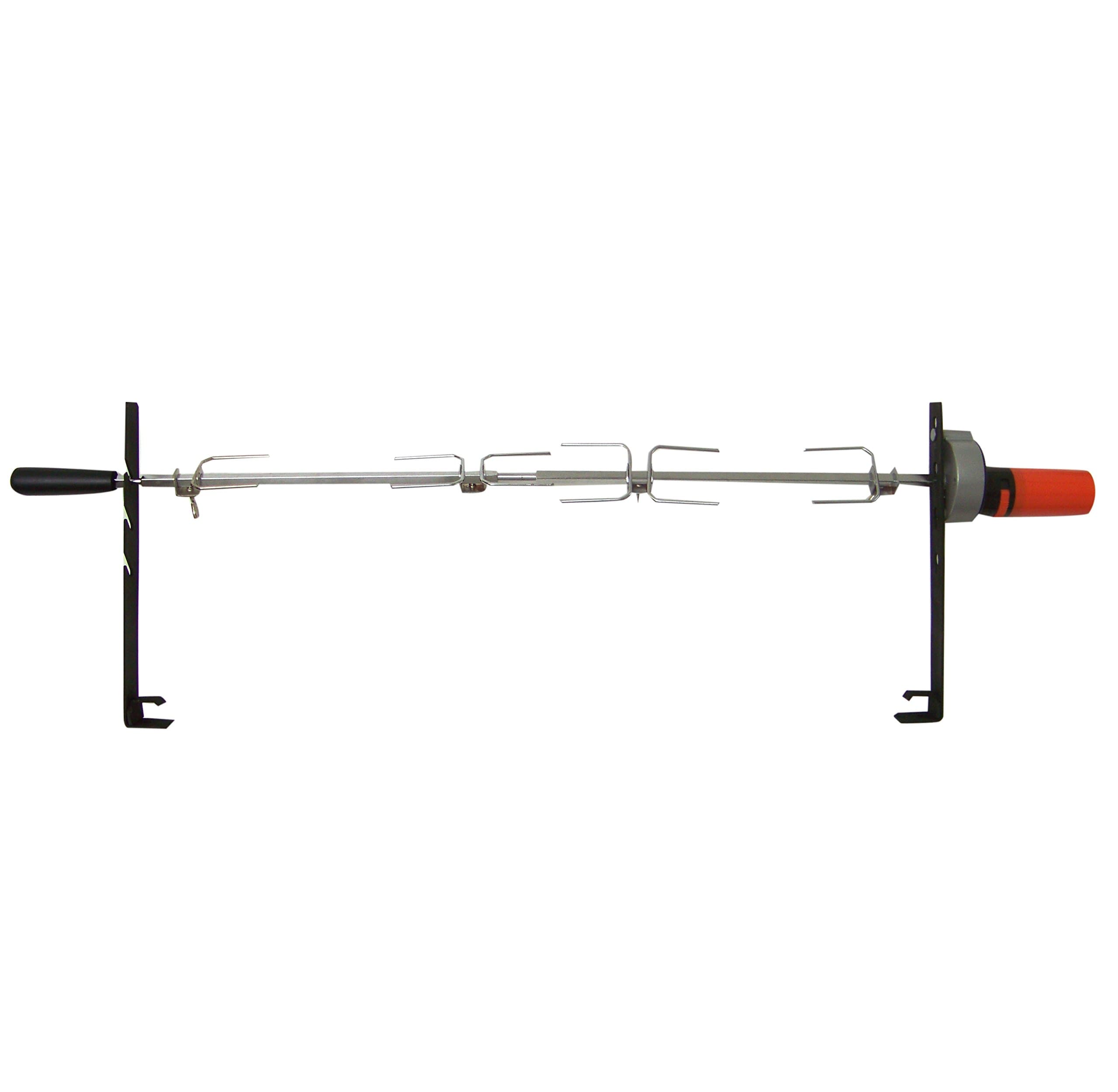 Rotisserie / Spike + Roast spit suitable Son of Hibachi Grill and My Grill | Practical accessory for your portable charcoal grill | Easily and quickly assembled