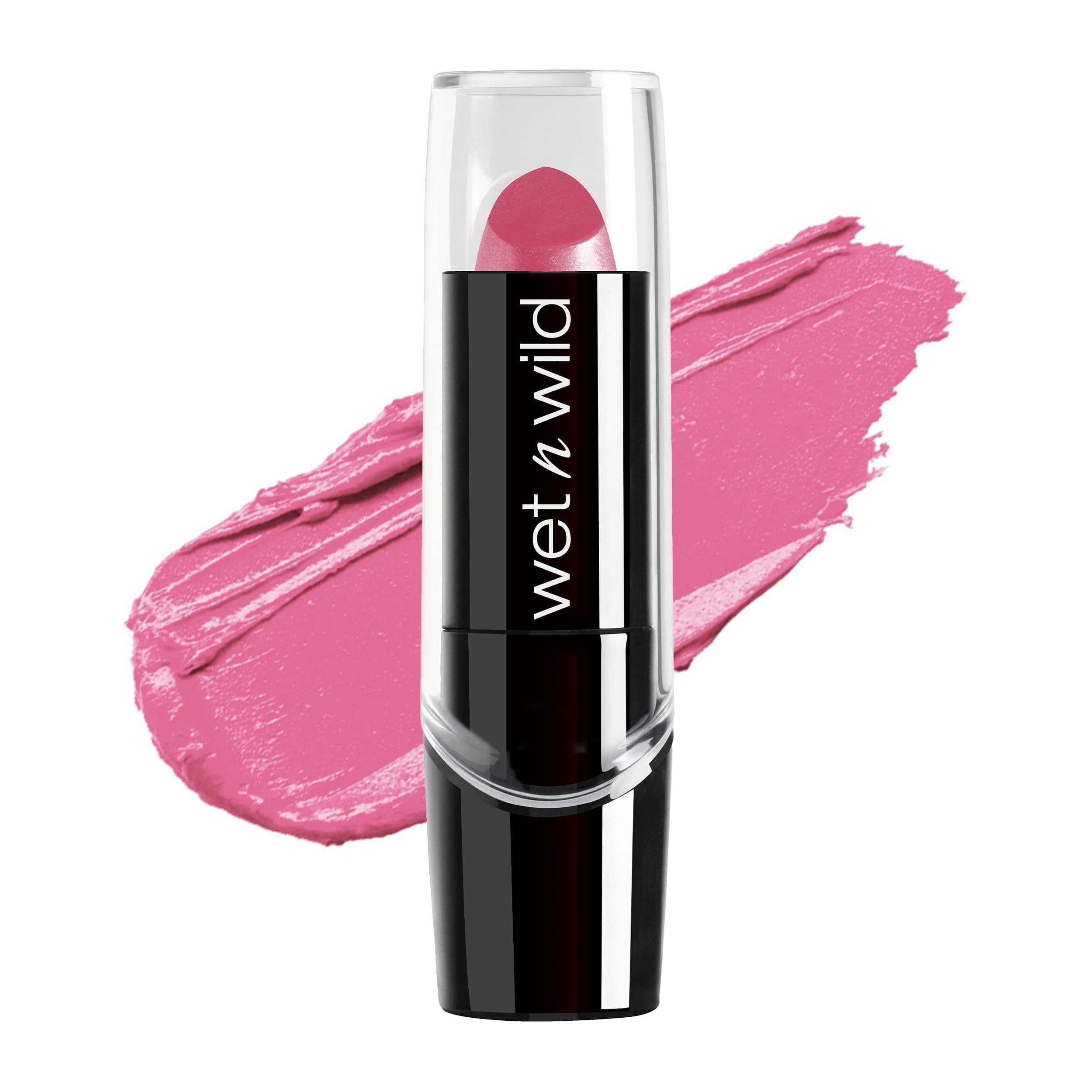Wet N Wild Silk Finish Lipstick, Pink Ice, 3.6g
