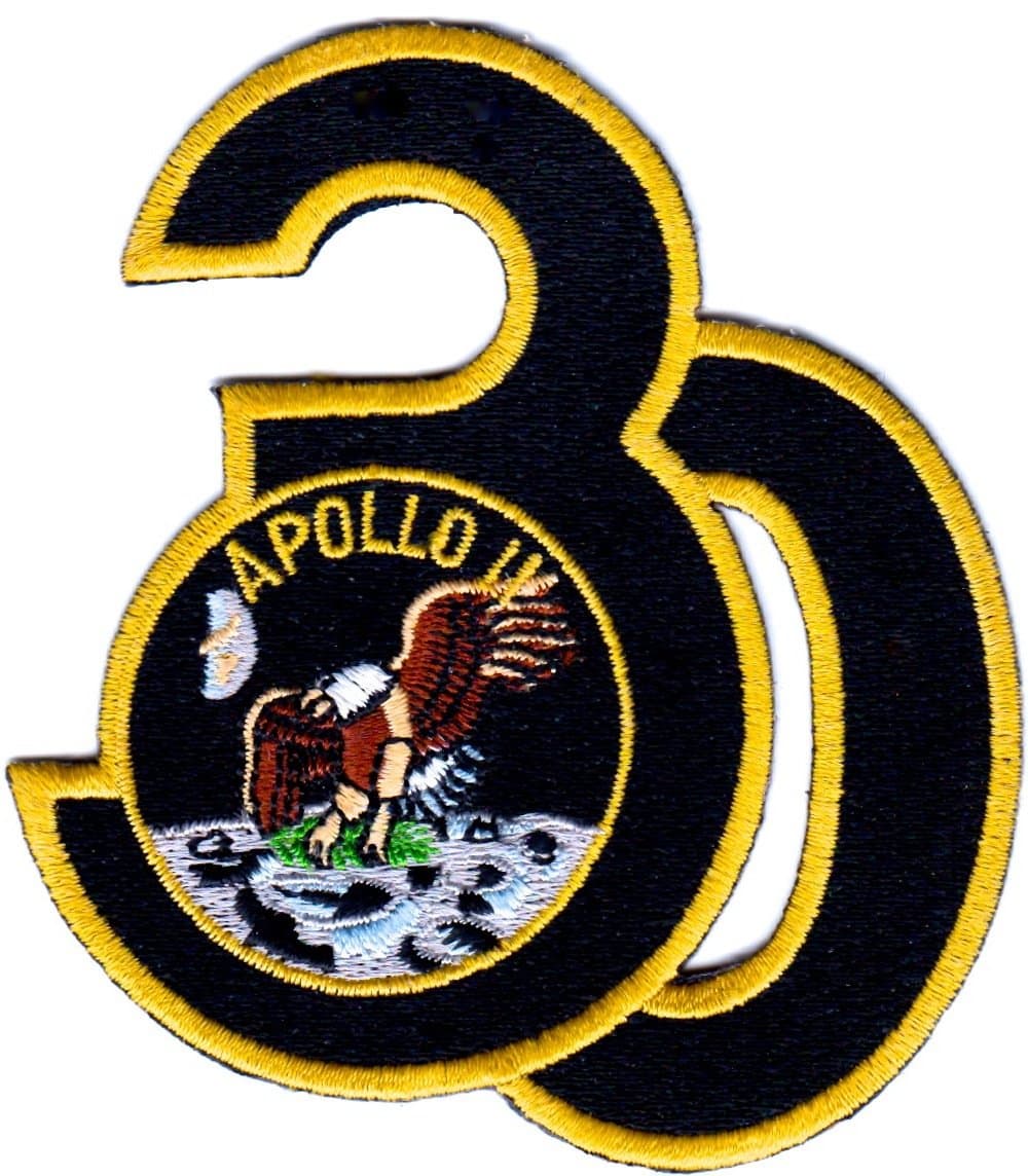 Apollo 11 Mission Patch 30th Anniversary