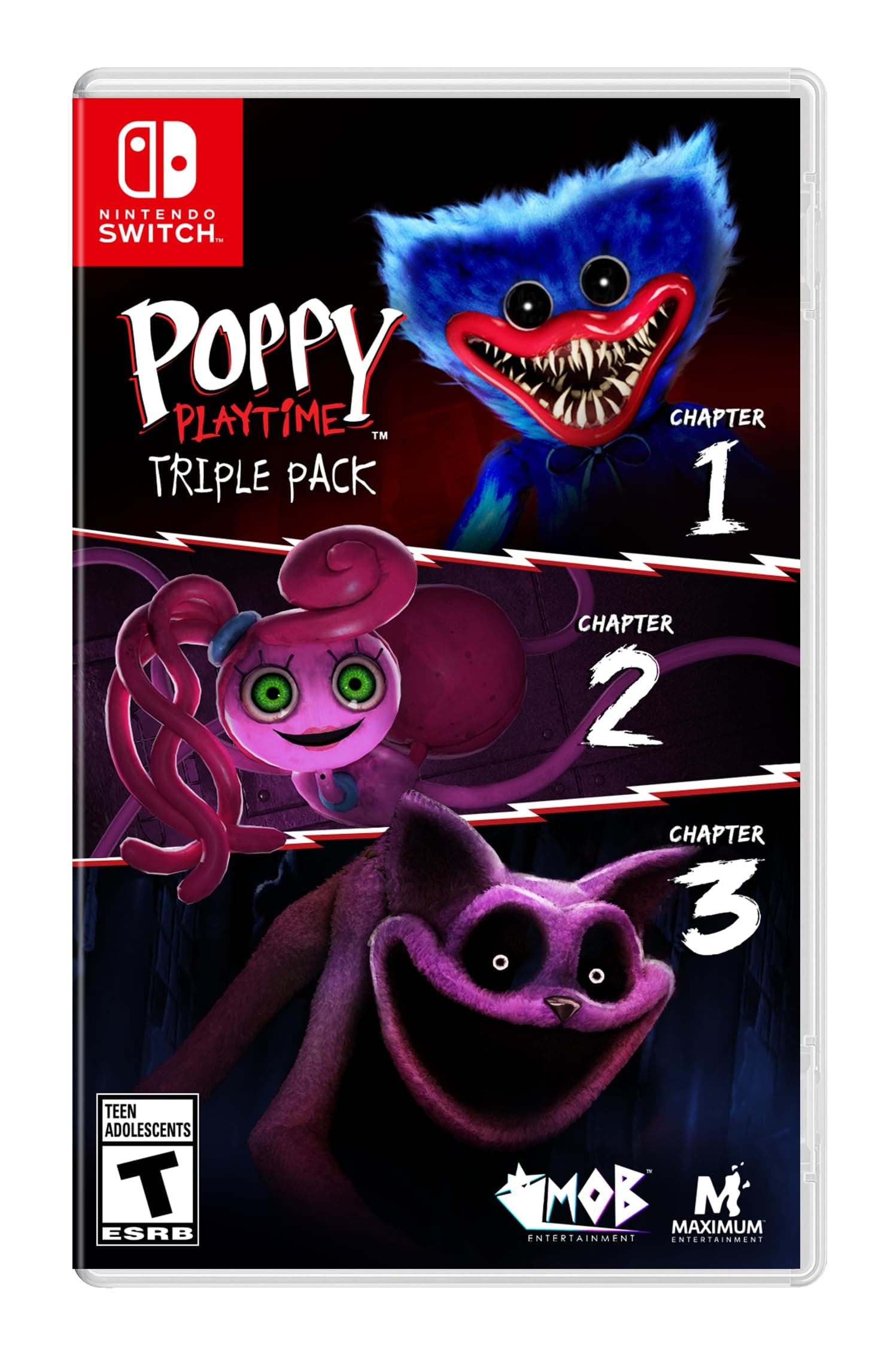 Poppy Playtime Triple Pack for Nintendo Switch