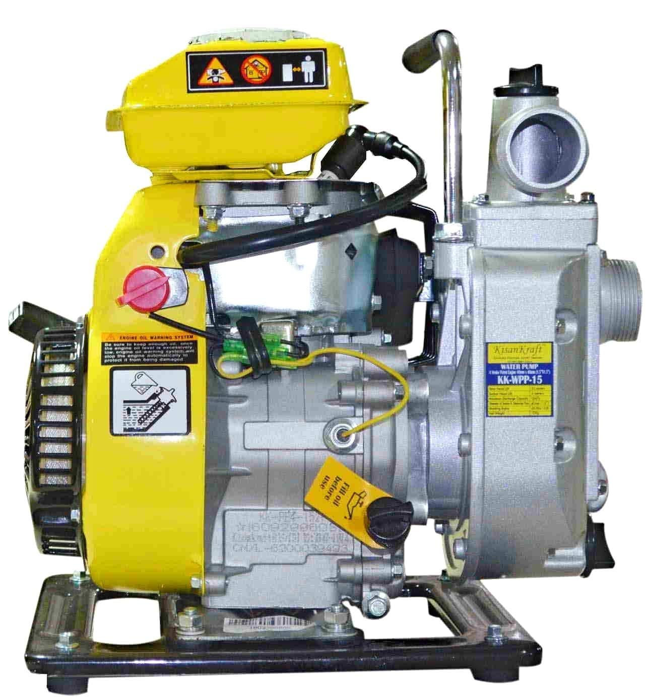 Kisankraft limited Petrol Engine Water Pump, 4 Stroke, 1.5Hp, 98cc
