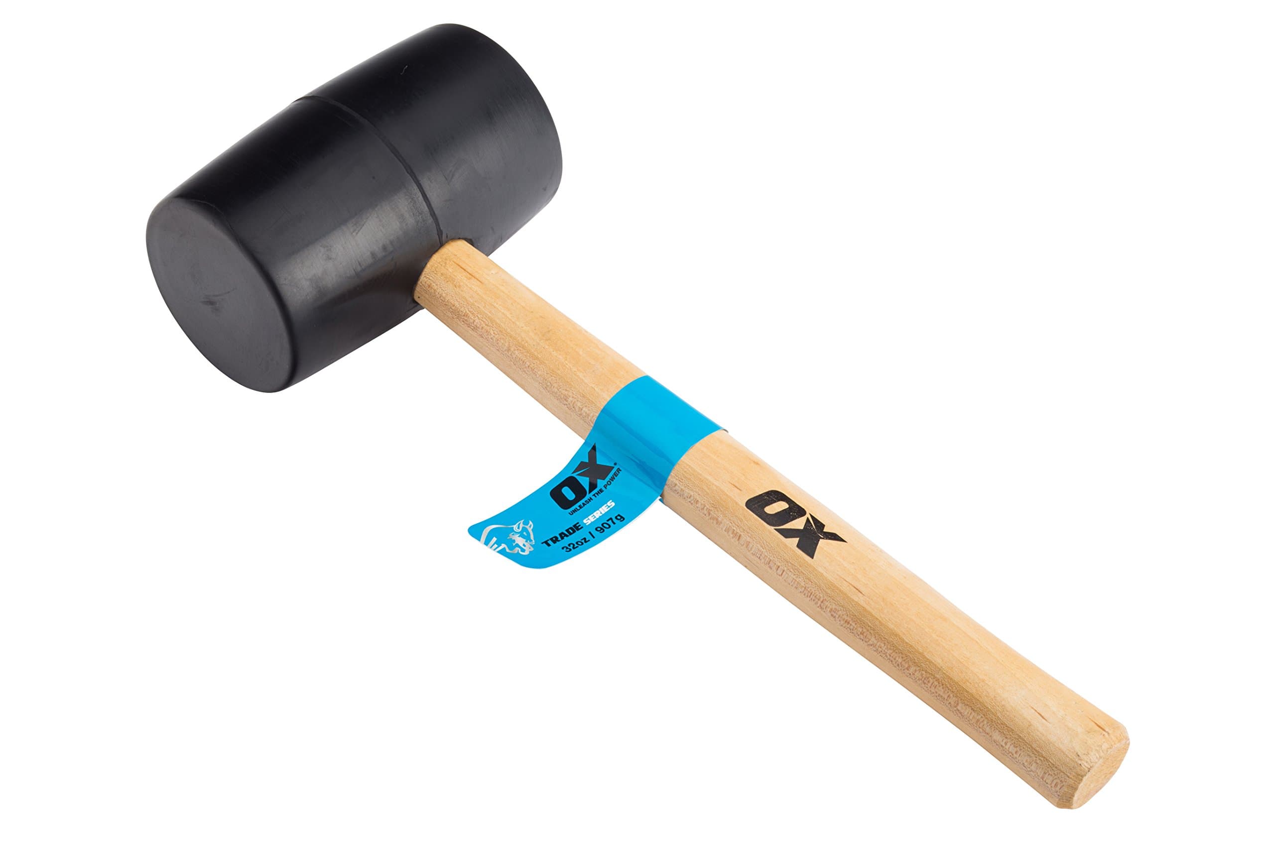 OX ToolsTrade Black Rubber Mallet - 32 oz