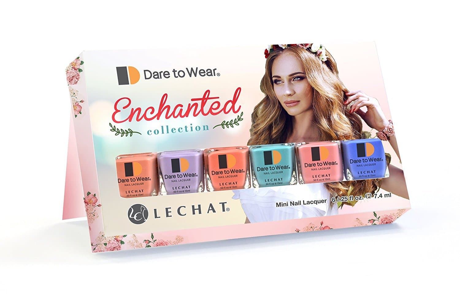 LECHAT Dare To Wear Enchanted Mini Set, 0.25 Ounce
