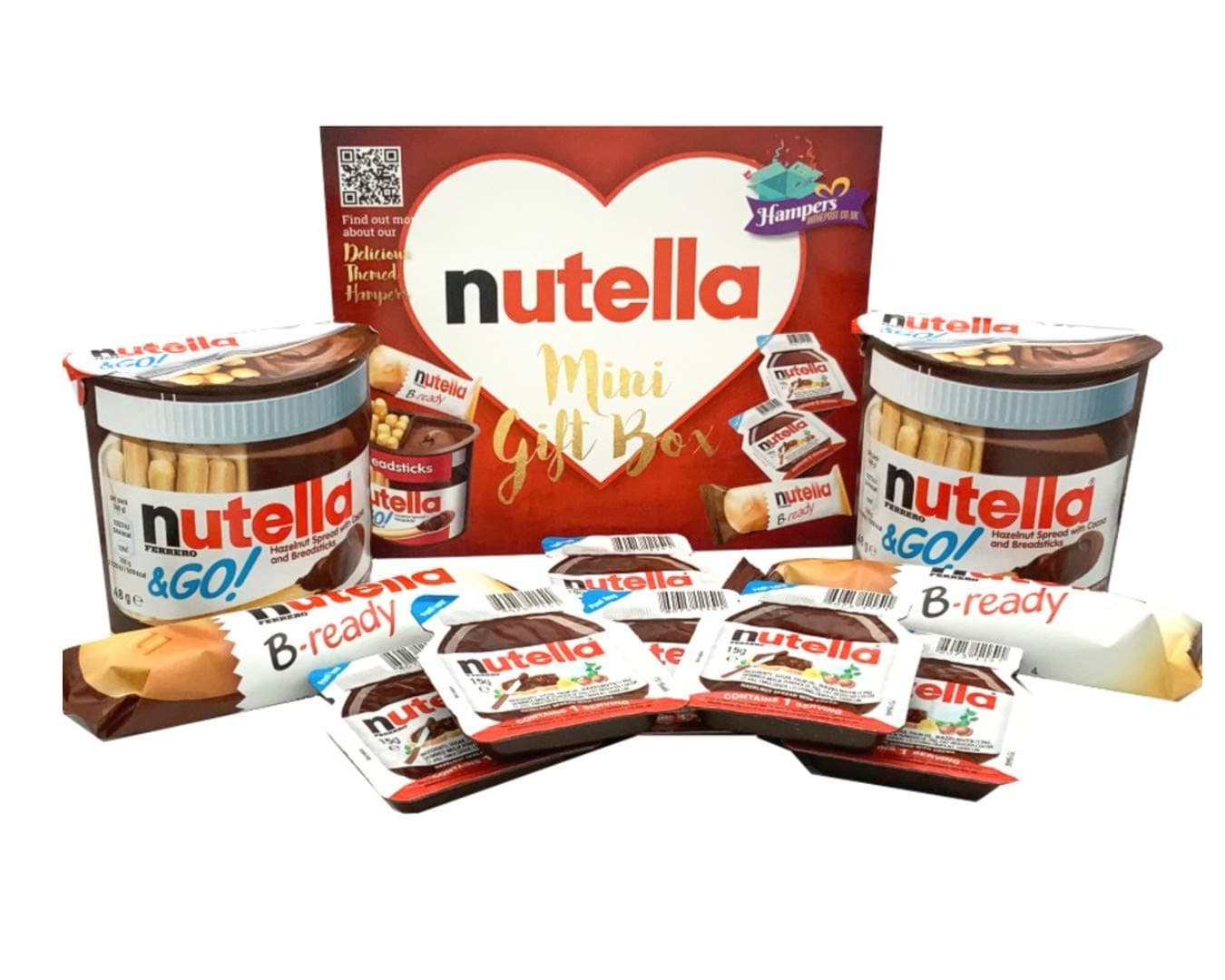 Nutella Mini Gift Box Chocolate Hamper - Christmas or Birthday Gift
