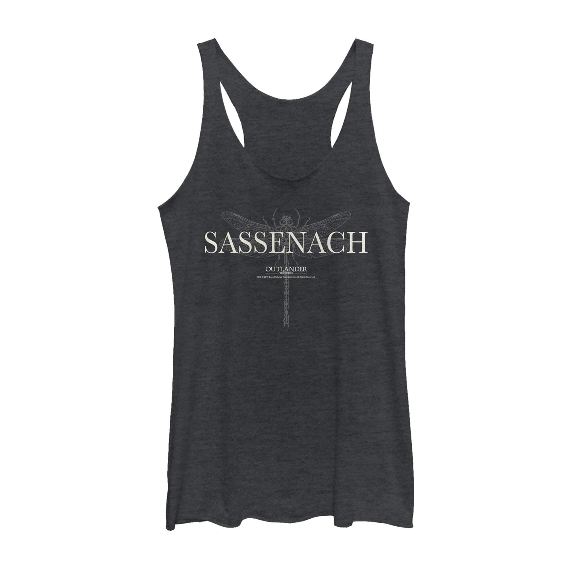 Women's Outlander Sassenach Dragonfly Racerback Tank Top