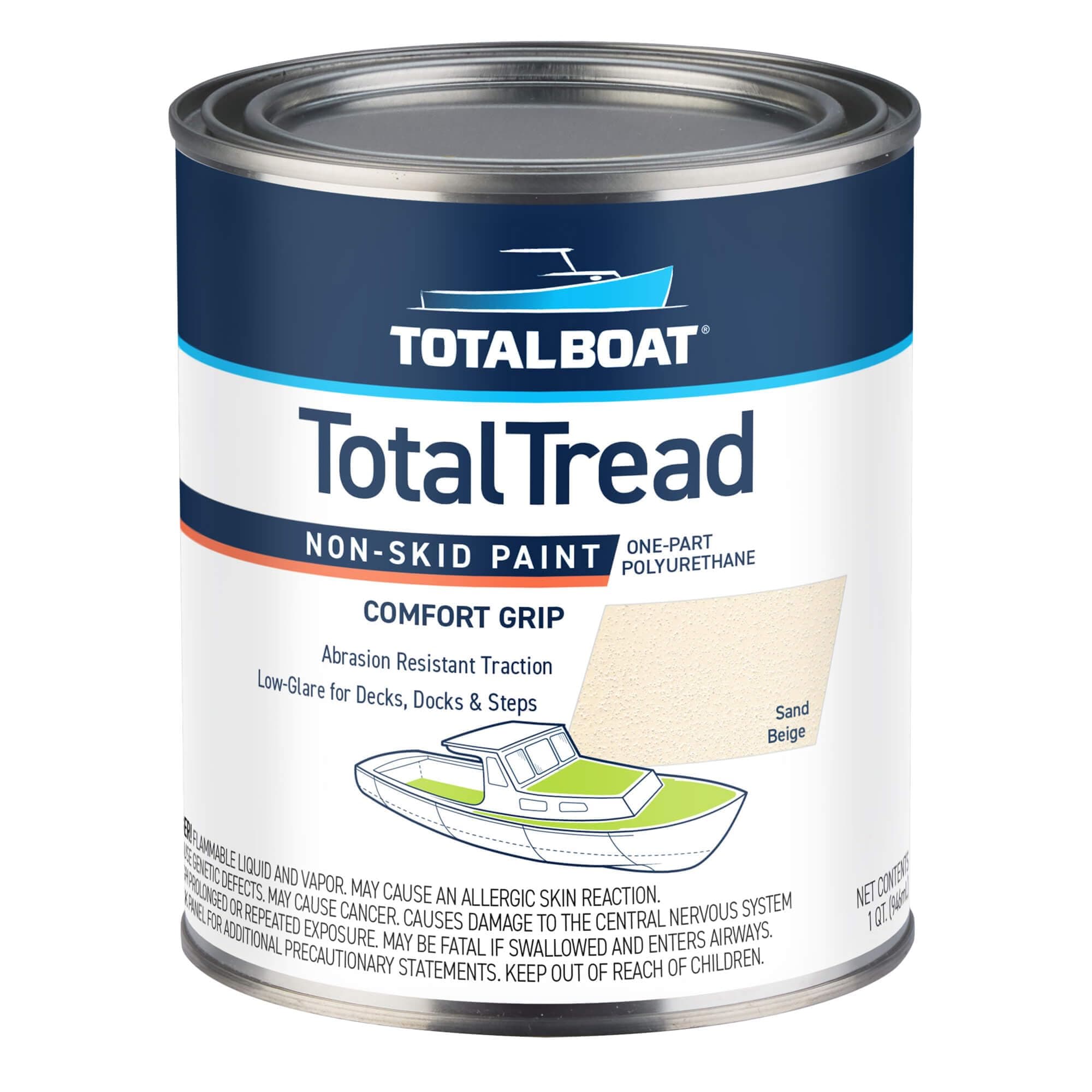 TotalBoat TotalTread 滑らないデッキペイント