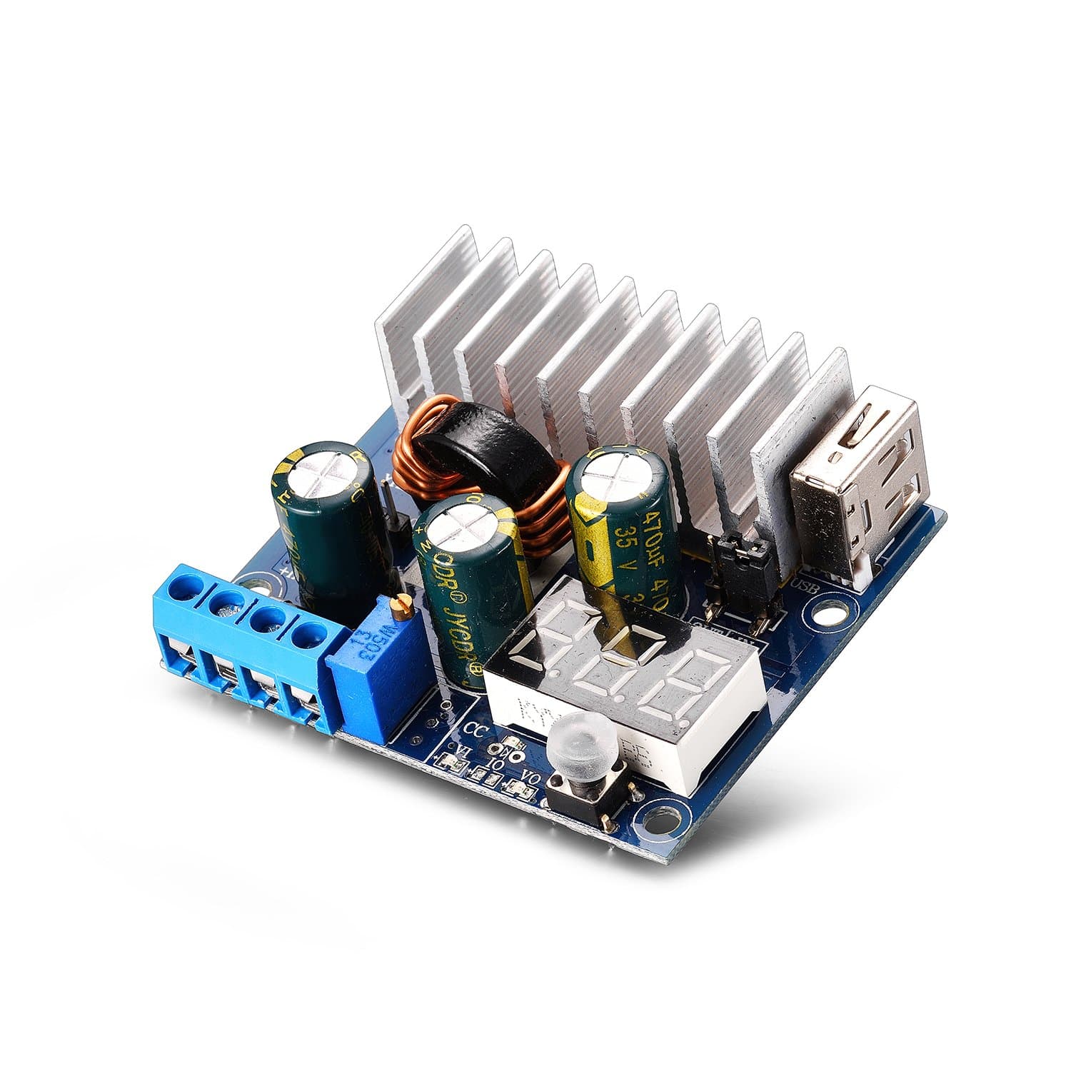 tinxi® DC-DC 100W boost converter module 3V to 35V Step-Up Power Supply Converter Module
