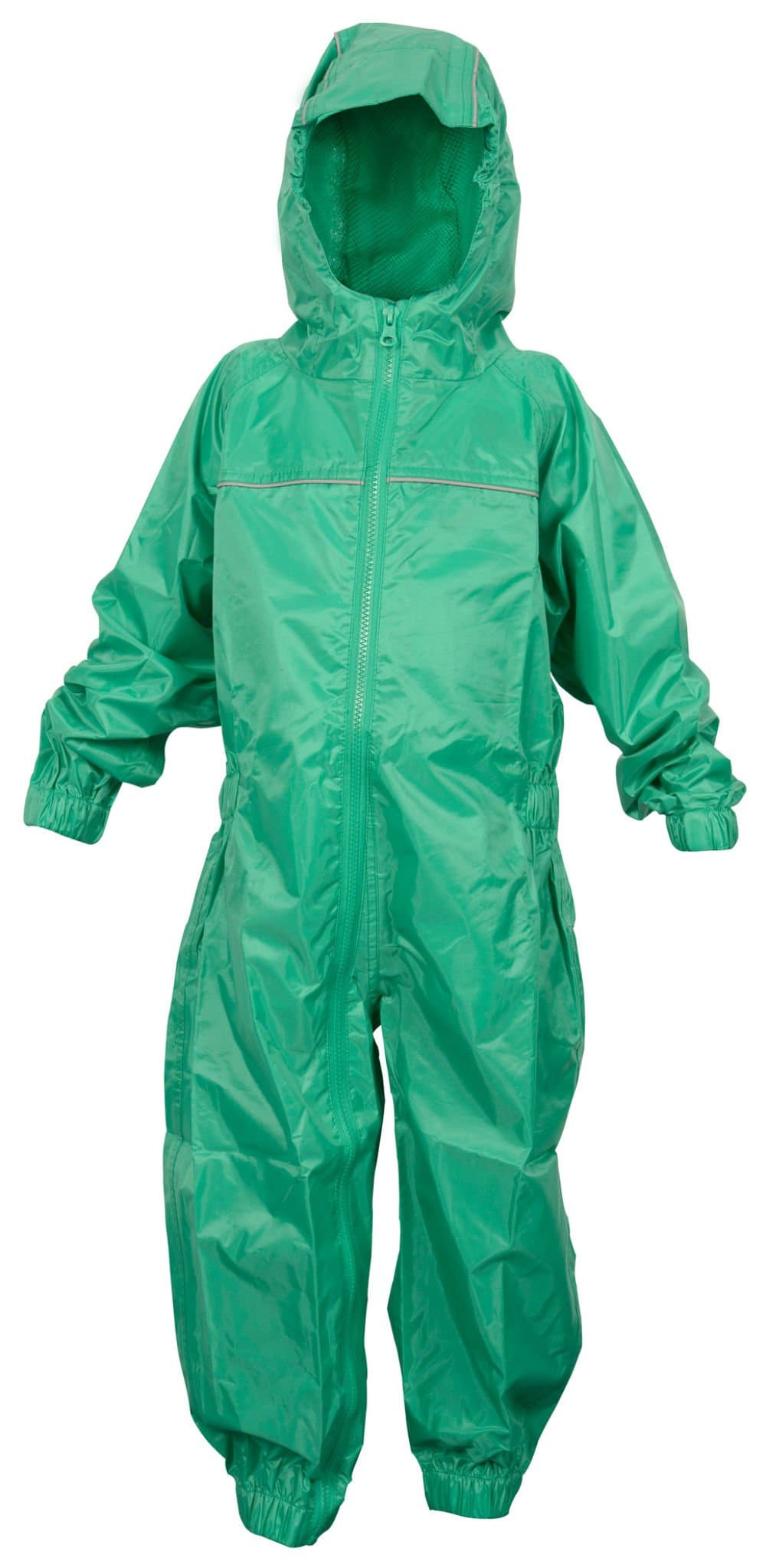 DRY KIDSChildrens Waterproof Rainsuit, All in One Dry Suit for Outdoor Play. Ideal Outerwear for Boys and Girls