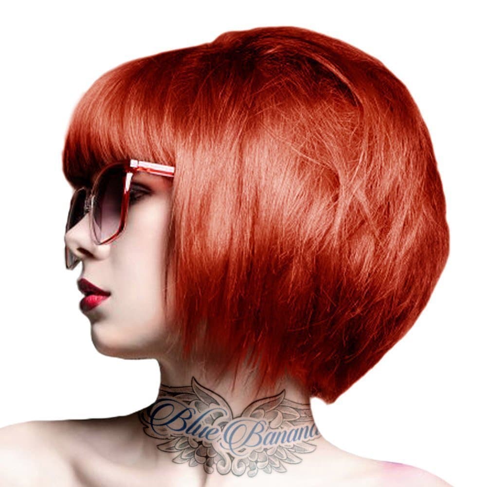 Semi Permanent Hair Colour Dyes by Renbow 100ml Vermillion Red 40 by Crazy Colour by Renbow