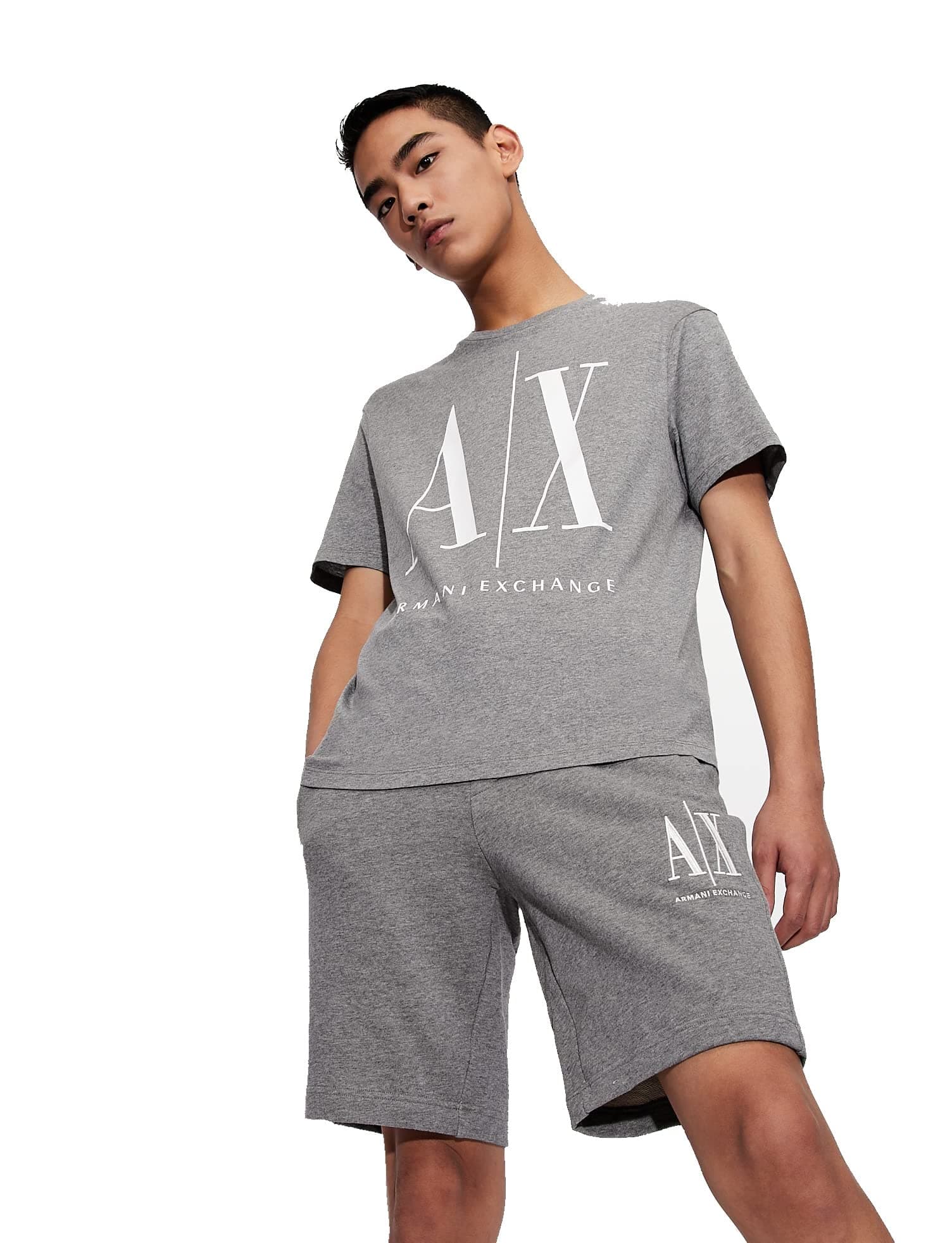 A|X Armani Exchange mens Icon Graphic T-shirt T-Shirt