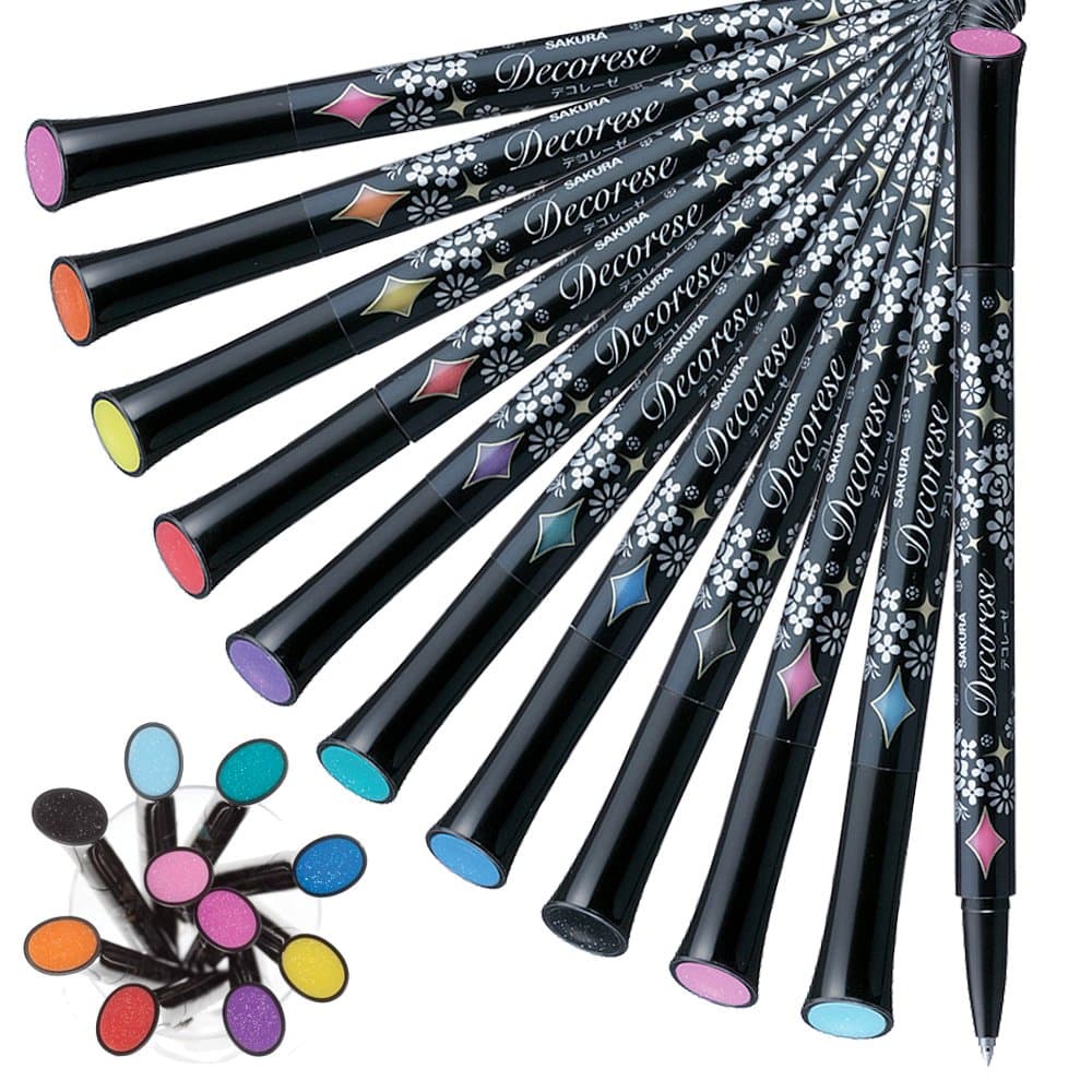 Decorese Nail Art,decorating,glitter, Plastics, Photography, Paper Cups,all Products-deco Pen (Pack of 10)