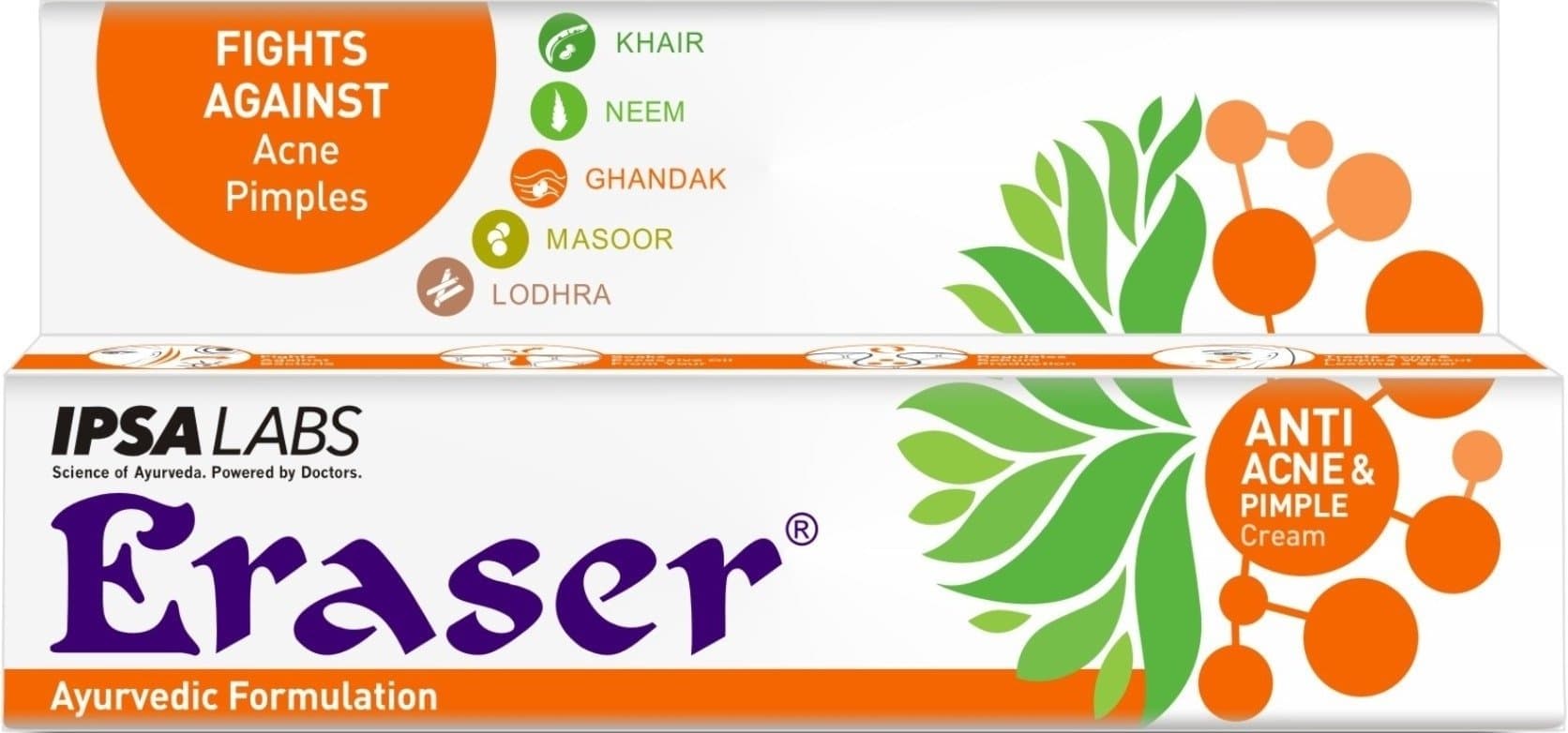 Eraser Anti Acne & Pimple Cream (Pack of 2) - Pamherbals