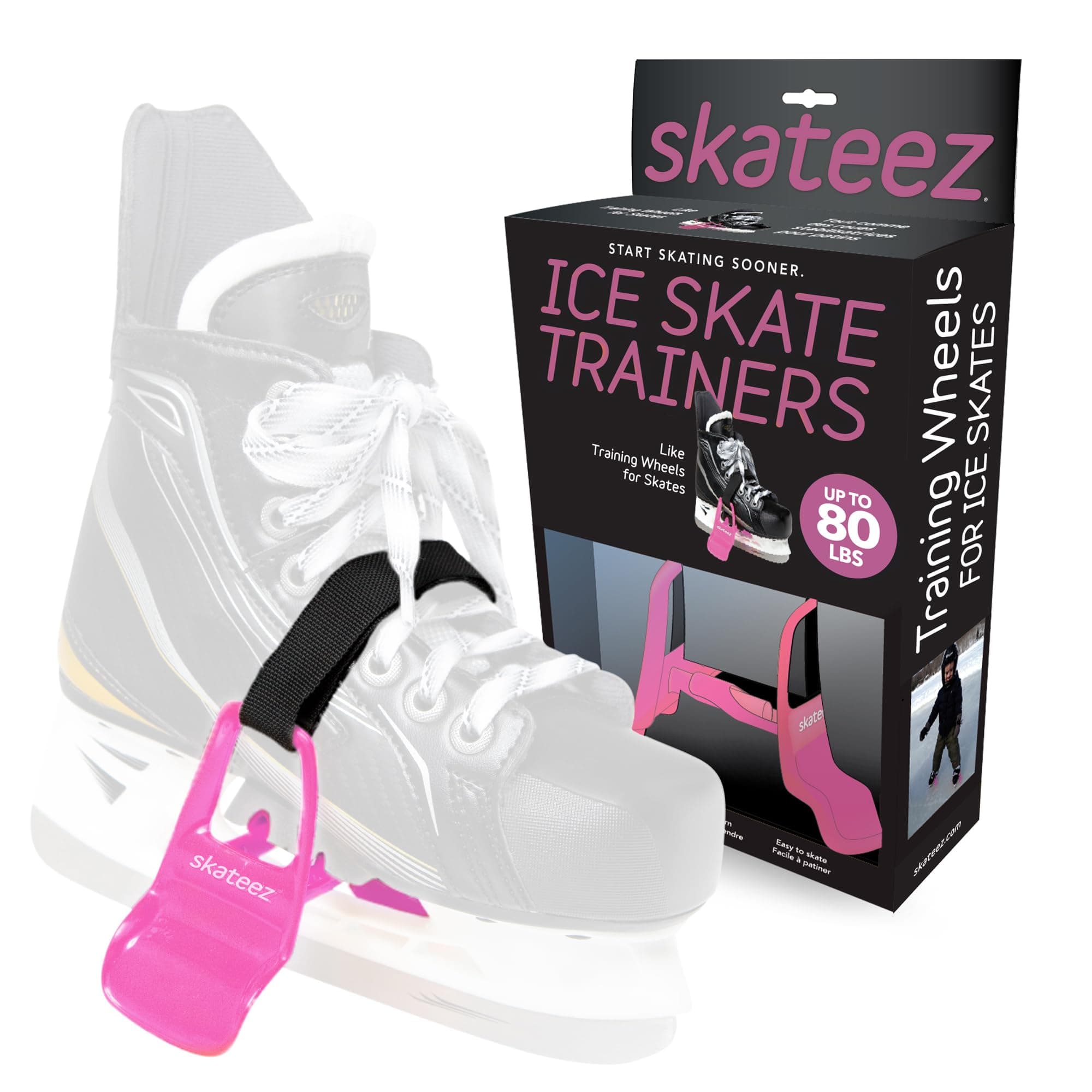 Skate Trainers for Ice Skates - Ice Skate Trainer for Kids, Toddlers, Youth & Beginners | Skate Trainer Kids | Learn to Skate Aid