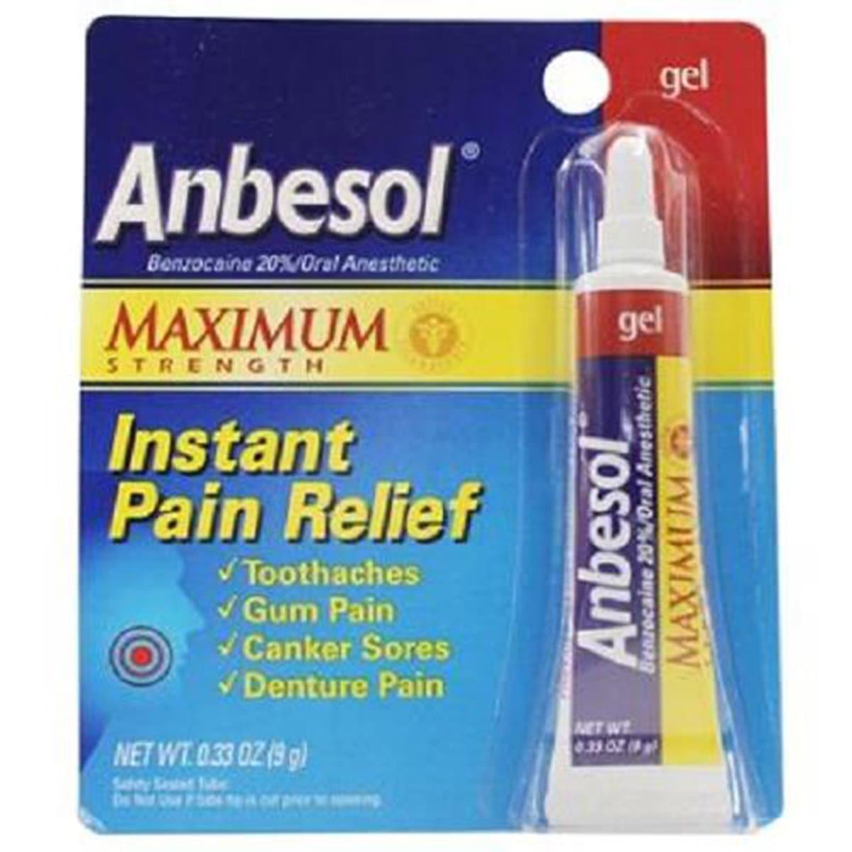 Product Of Anbesol, Maximum Strength Gel, Count 1 - Toothache & Mouth Remedy / Grab Varieties & Flavors