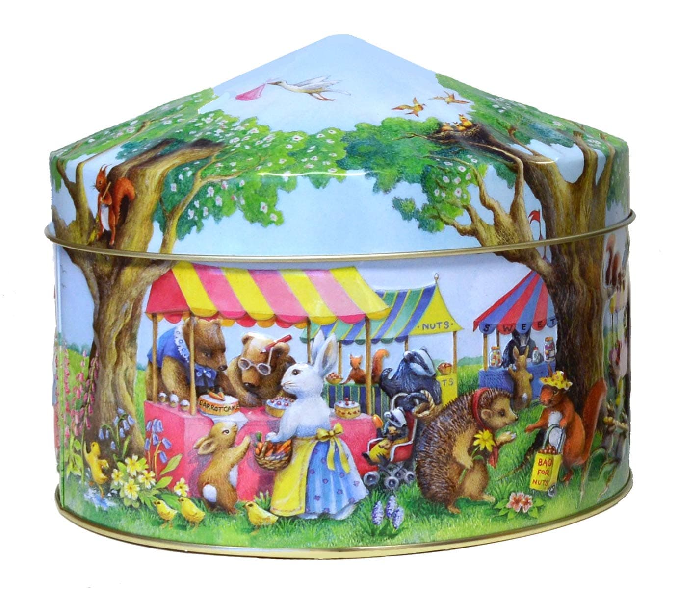 Churchill's Confectionery - Woodland Fair 300g Chocolate Fudge, Multicolour