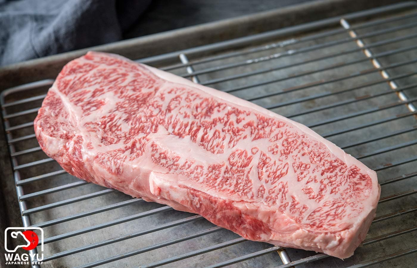 The Wagyu Shop | A5 Japanese Wagyu Beef Portioned Striploin Steaks (2 Pieces Thick Cut)