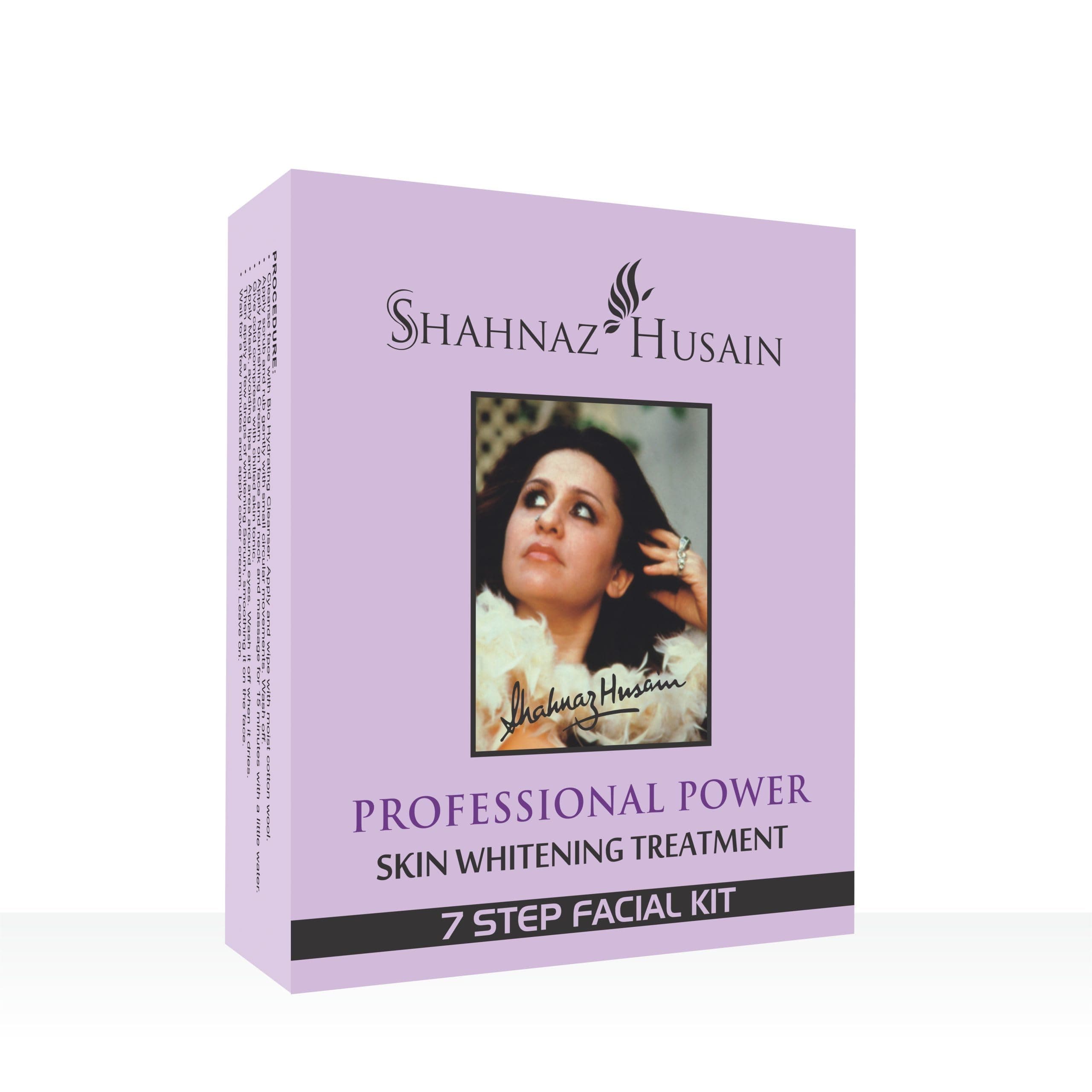 Shahnaz Husain 7 Step Skin Whitening Treatment Facial Kit - 63g