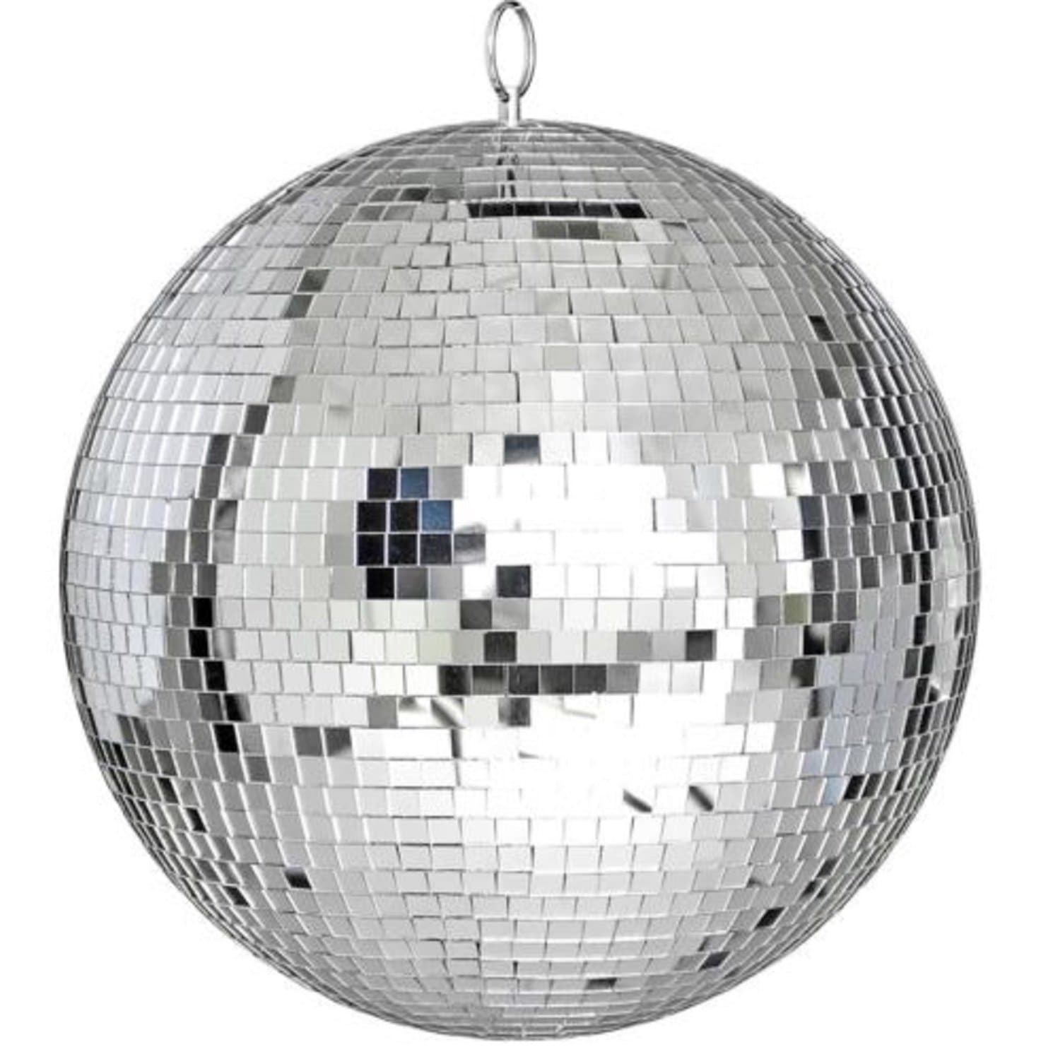 Large 12" Mirror Glass Disco Ball DJ Dance Home Party Bands Club Stage Lighting