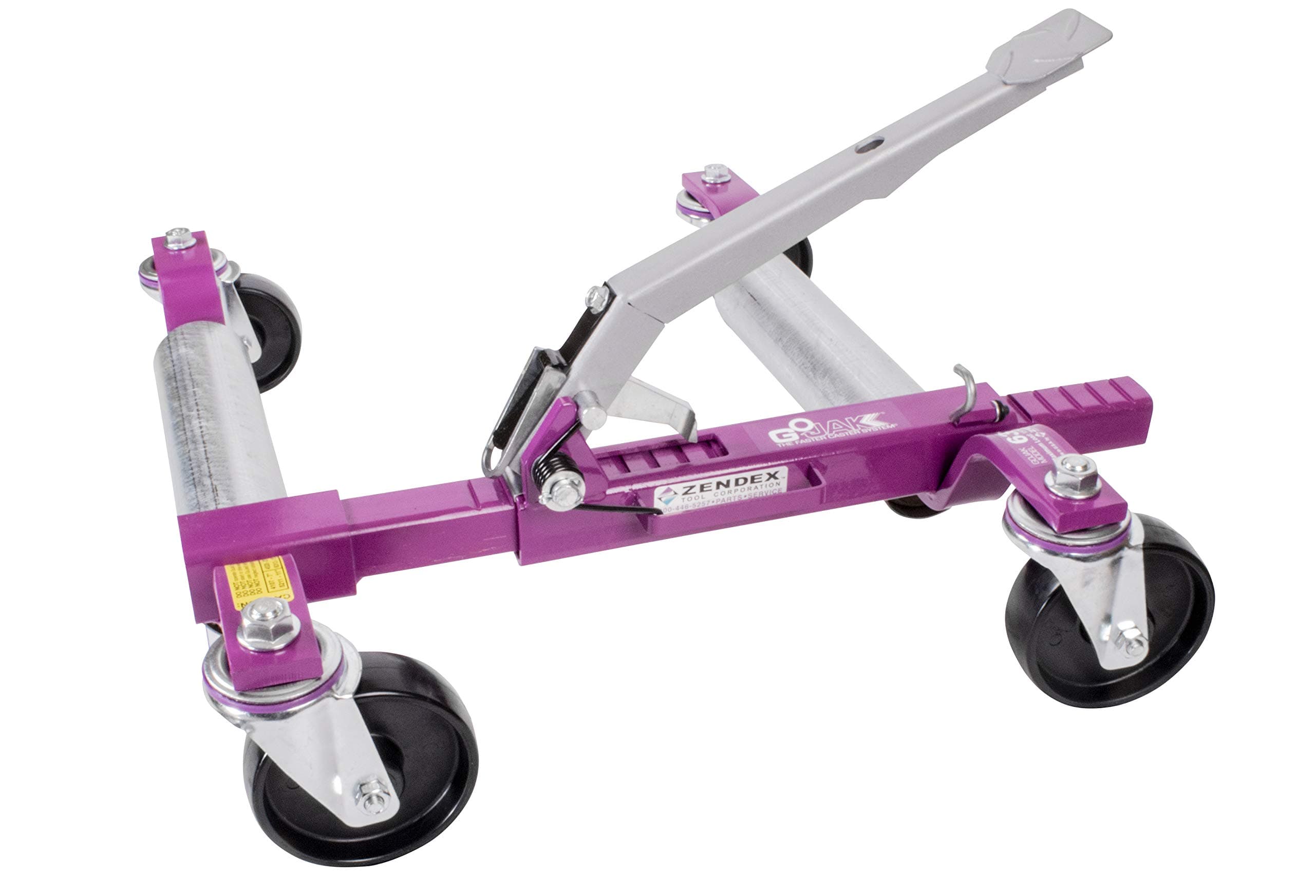 GoJakModel 6313 Right Hand Trolley Jack, Vehicles to 6300lbs, Tire Widths to 13'' - Sold Individually