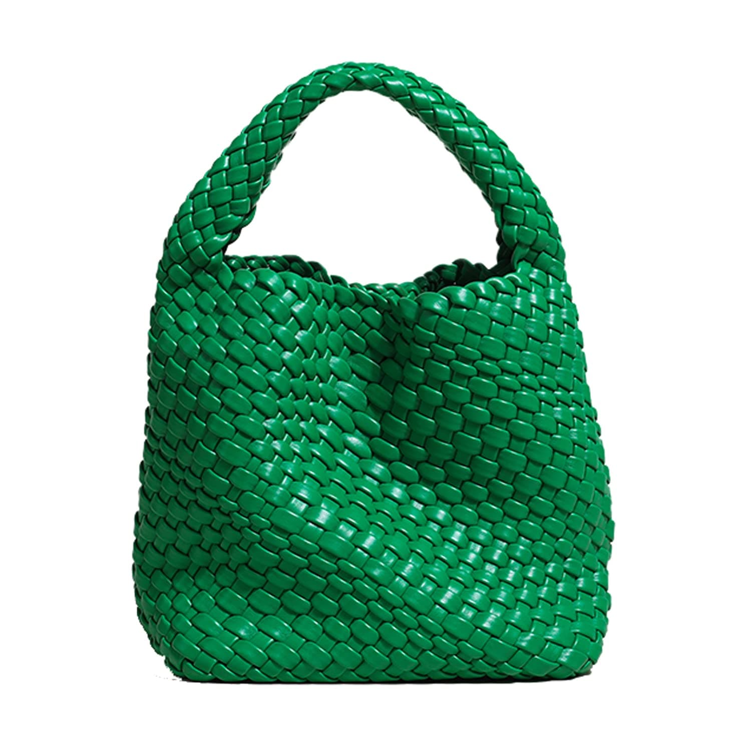 JINMANXUESmall Woven Bags for Women Cute Hobo Tote Woven Handbag Mini Clutch Purse vegan leather Crossbody bags Shoulder Handmade Bag