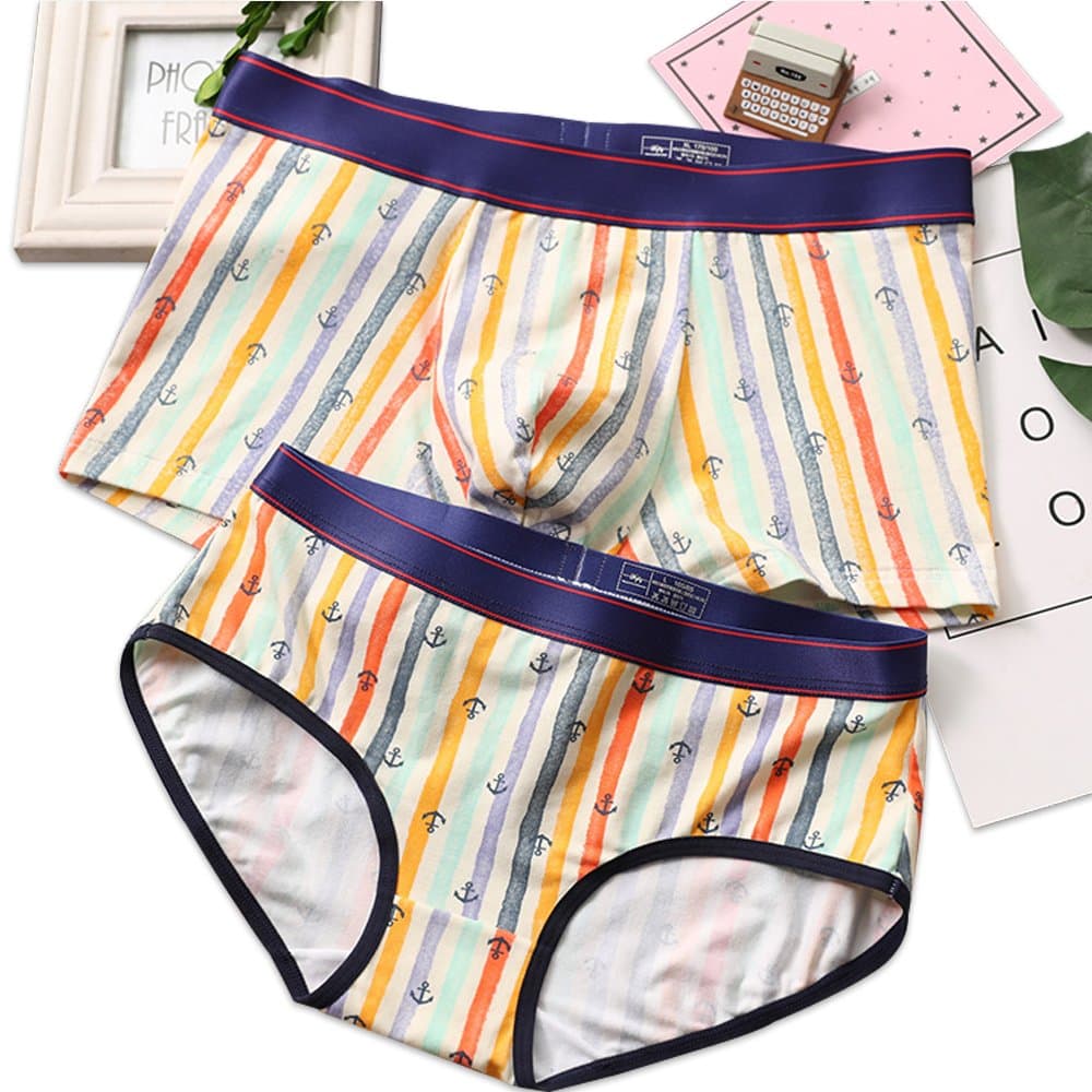 Couples Matching Underwear, Modal Couples Briefs for Boy/Girl Friend.
