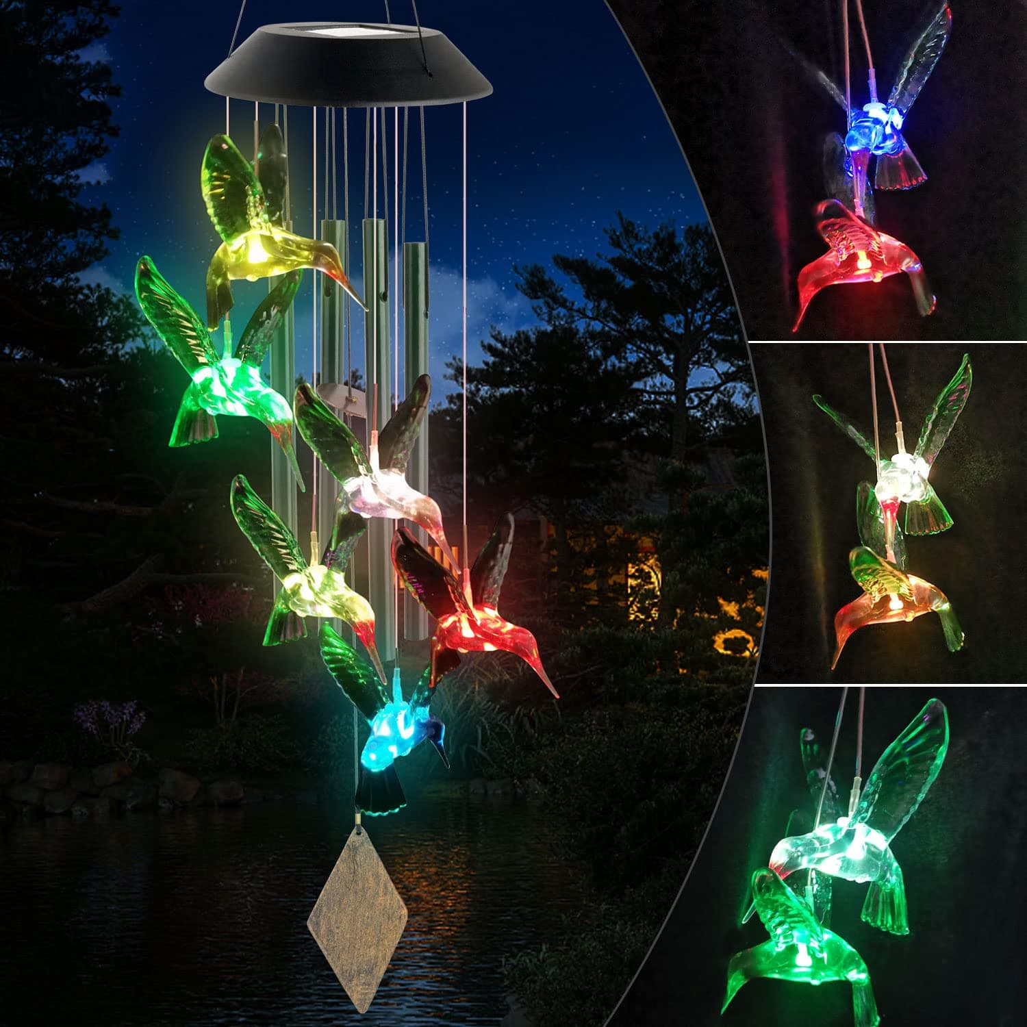 KANKIKUSUI Hummingbird Wind Chimes