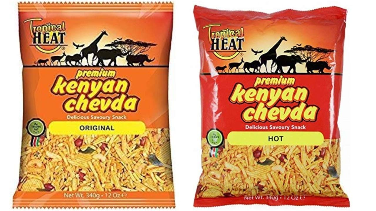 Tropical Heat Premium Kenyan Chevda Snacks Mix 340g (Original and Hot)
