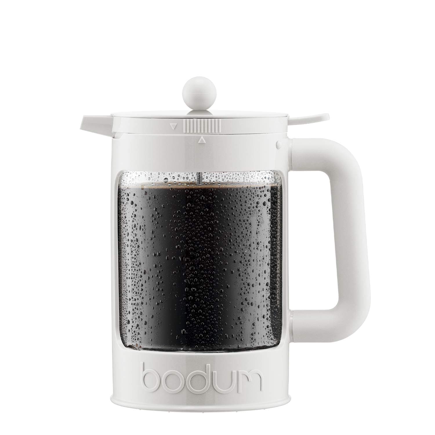 Bodum Bean Ice Coffee Maker, Black, plastic, white, 12.5x20x22.7 cm