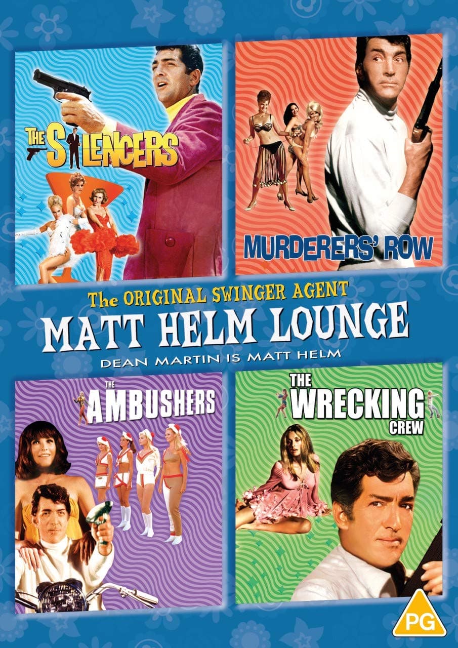 Matt Helm Lounge: The Silencers/Murderers Row/The Ambushers/The Wrecking Crew [DVD] [1966]