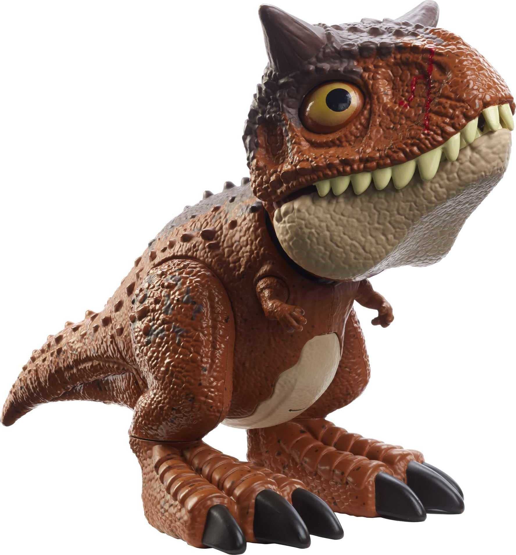Jurassic World Chompin' Carnotaurus Toro Dinosaur Action Figure, Age 4 Years & Up HBY84, Multi colour, 900 HBY84