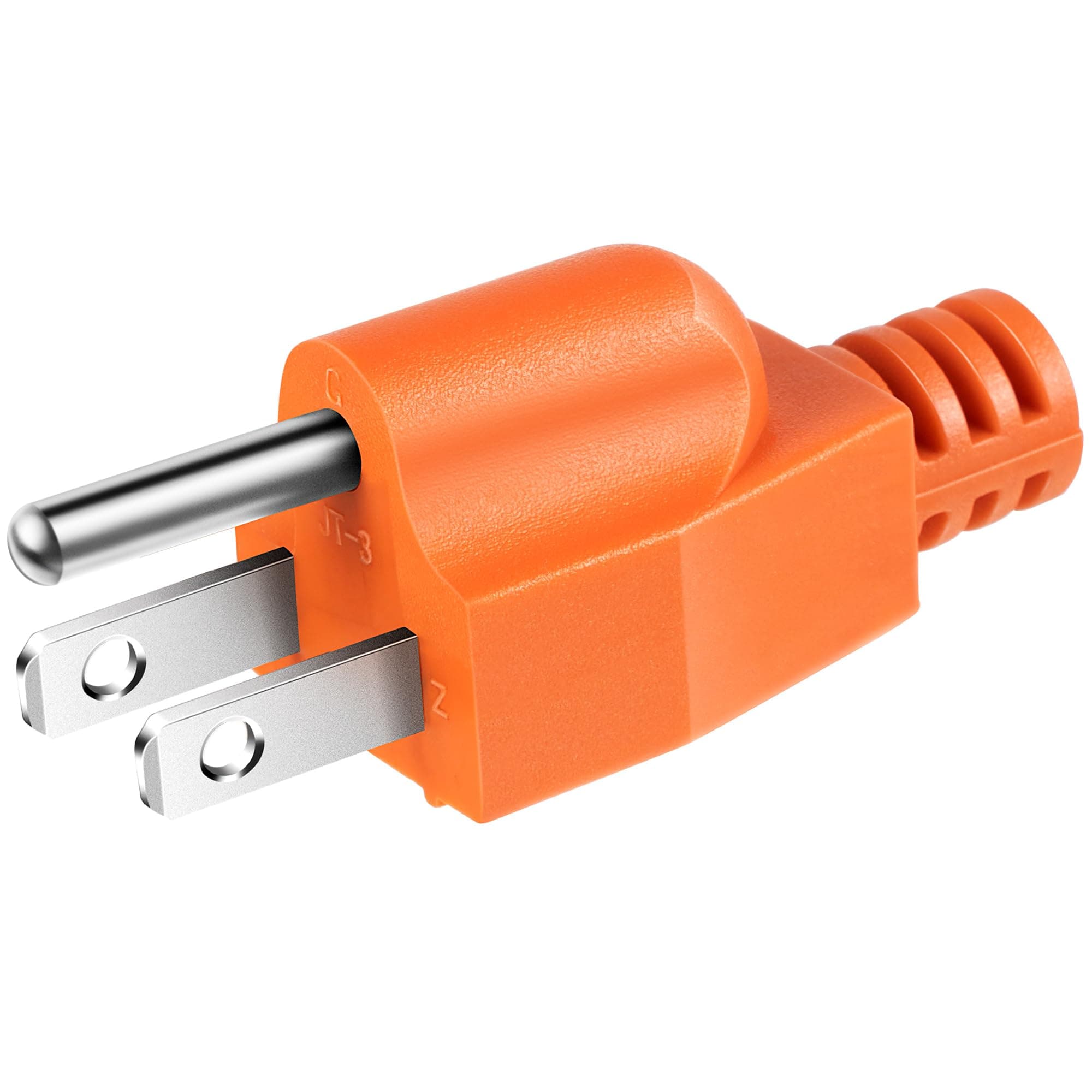 Dreyoo Neutral Ground Bonding Plug for Portable Inverter Generator, Generator Plug with Floating Neutral on RV, Motorhome, Camper, Orange, 1 Pack