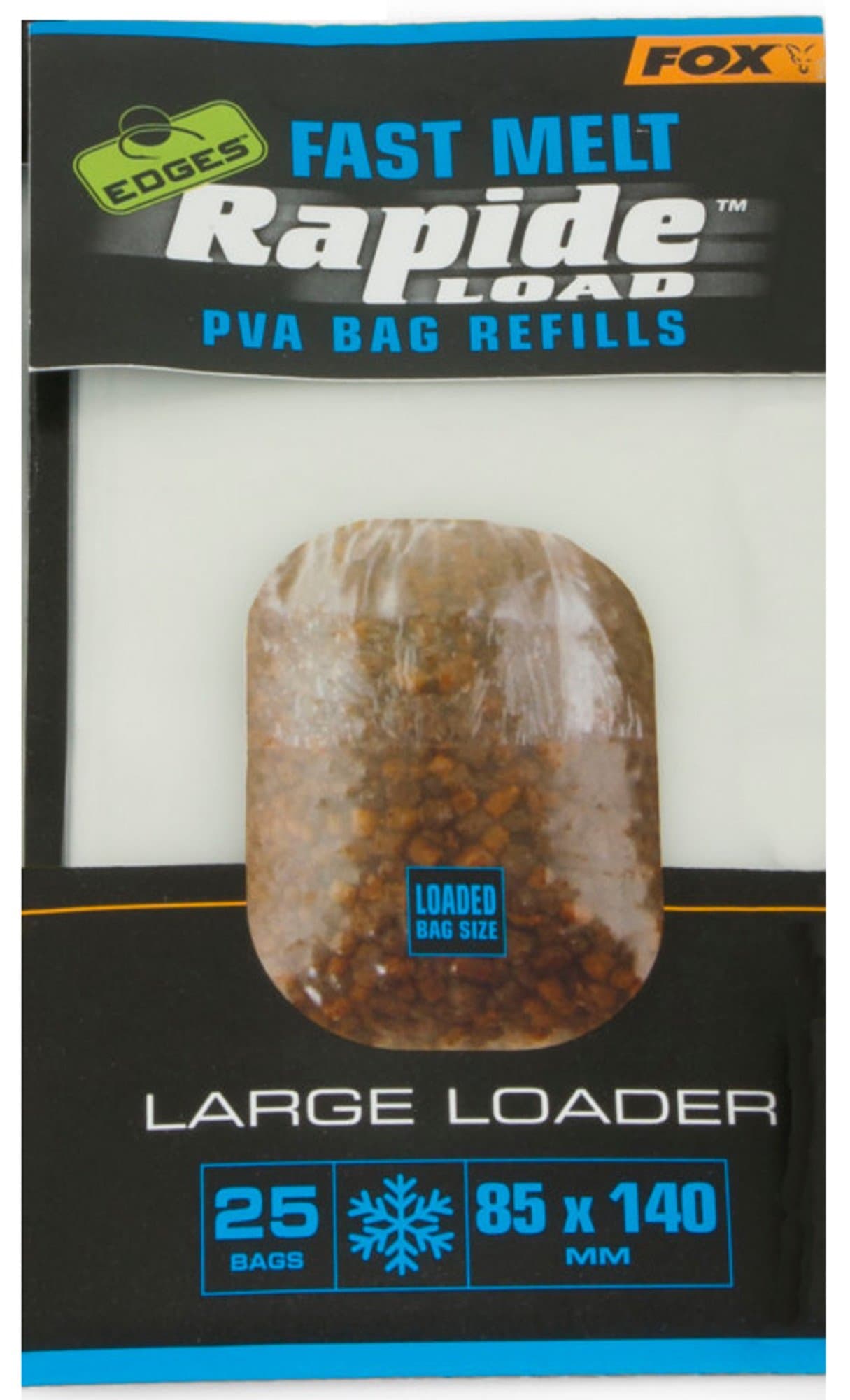 FoxEdges Rapide Refills Fast Melt - PVA Bag for Feeding Carp & Coarse Fish Water Soluble Bags for Groundfeed
