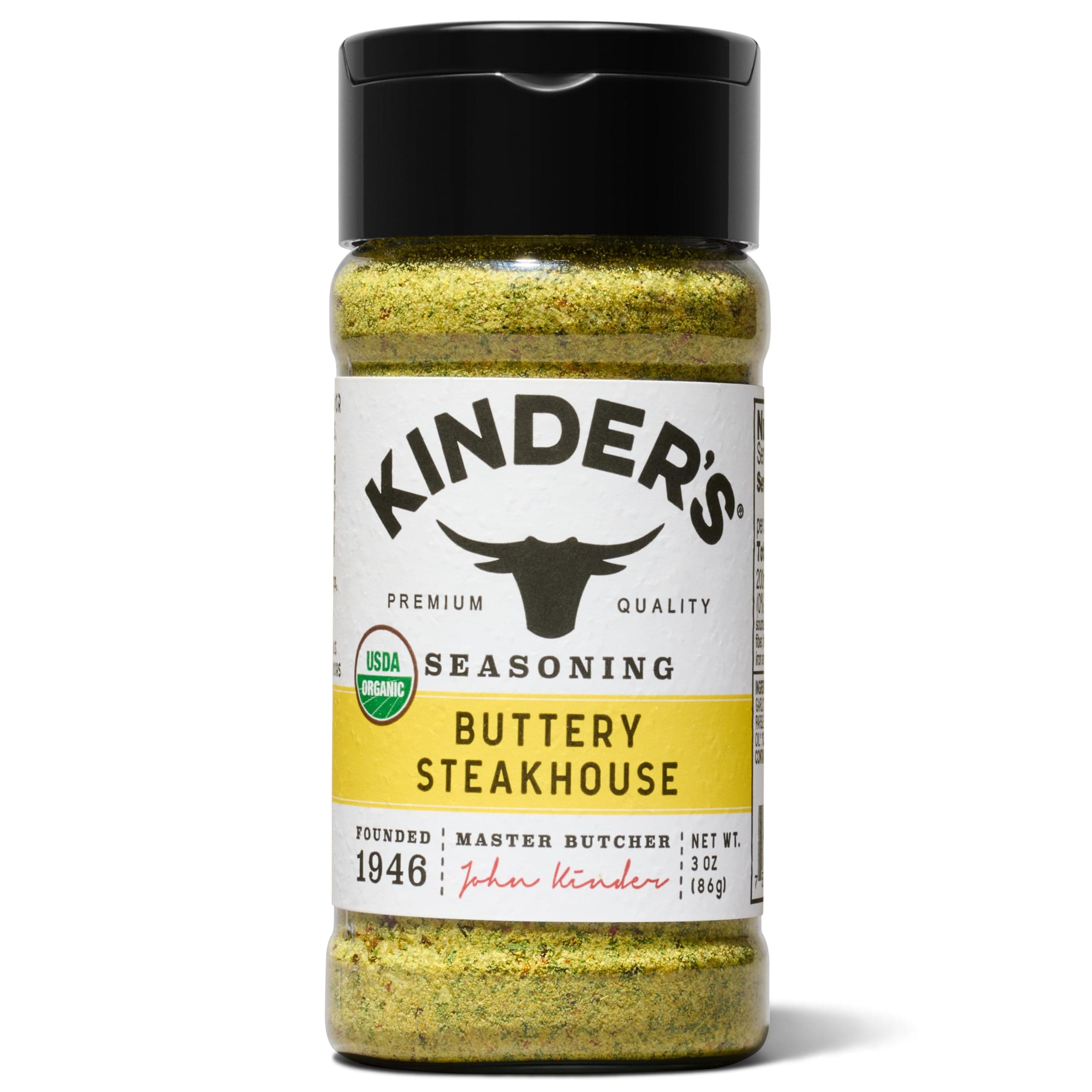 Rub, Buttery Steakhouse, 3 oz (85 g), KINDER'S